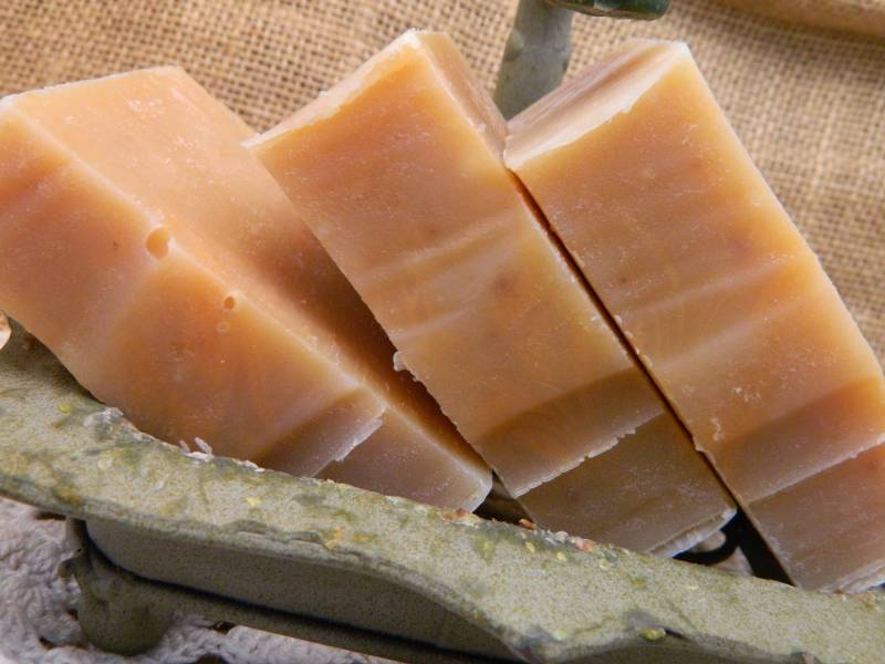 Blutorangen Ziegenmilchseife von Etsy - countrysoapsbymarlen