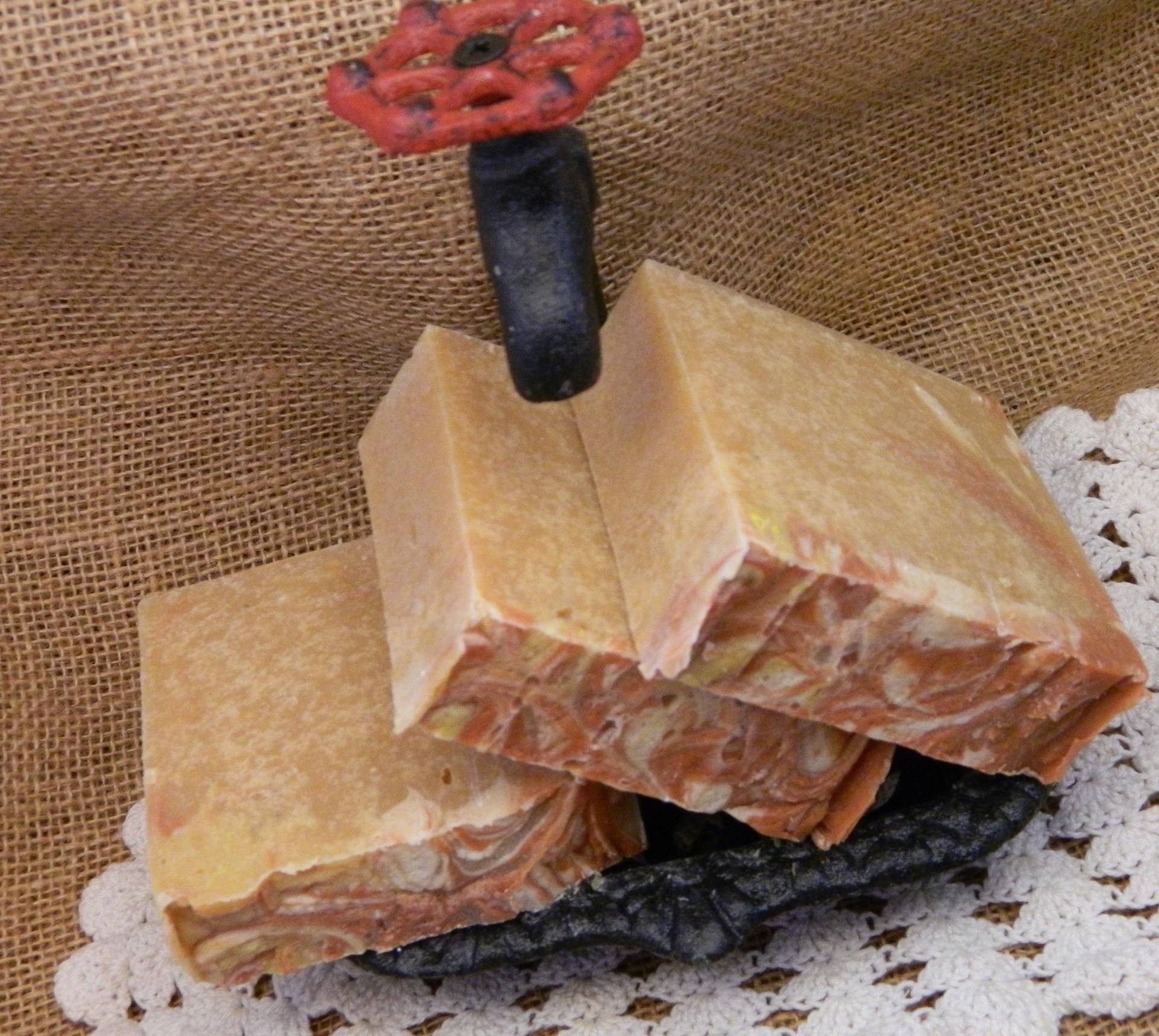 Eistee Ziegenmilch Seife von Etsy - countrysoapsbymarlen