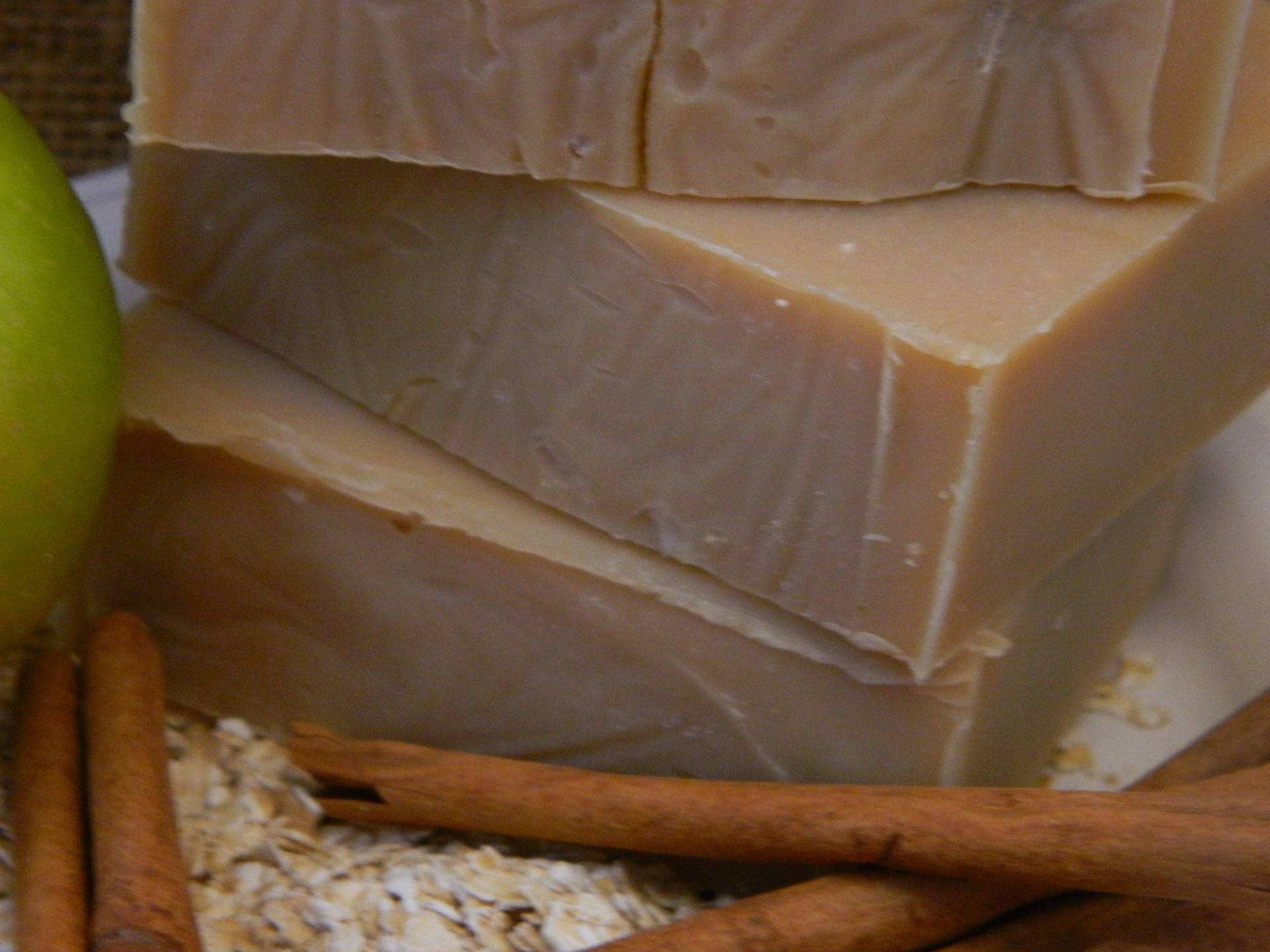 Handgemachte Apfel Zimt Ziegenmilch Seife Kalt Verarbeitet Mit Haferflocken von Etsy - countrysoapsbymarlen