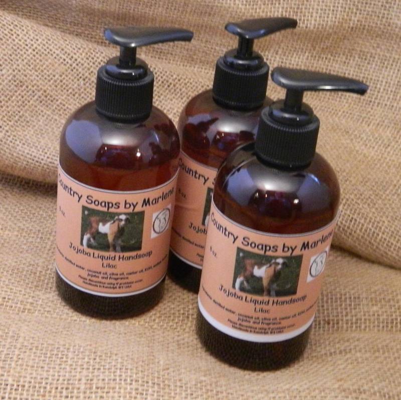 Lila Handseife von Etsy - countrysoapsbymarlen