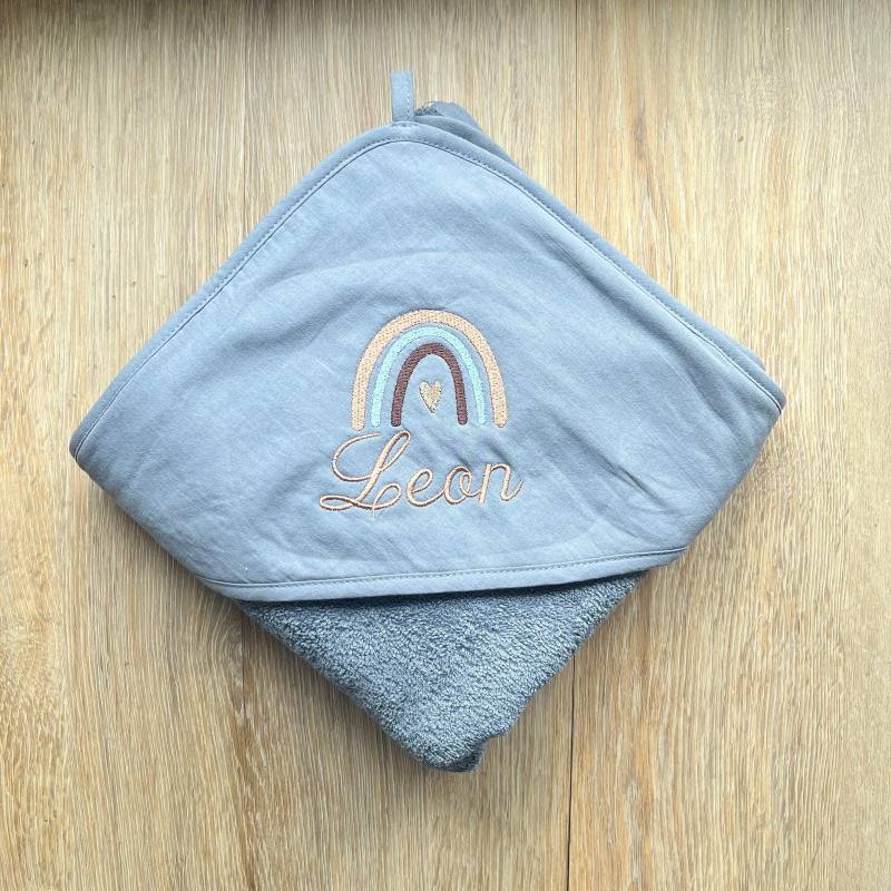 Baby-/Kinder - Kapuzenhandtuch Regenbogen Baby-/Kinder - Kapuzenhandtuch Regenbogen von Etsy - craftedbysteffi