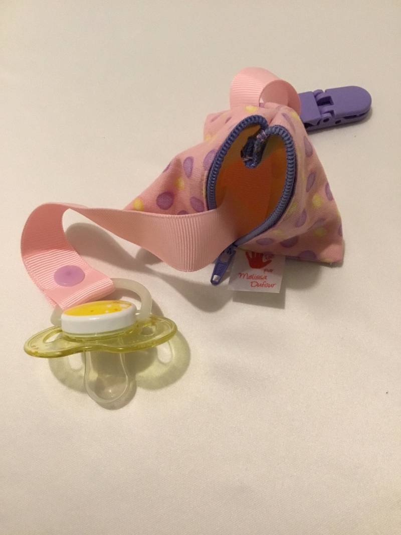 Schnullerclip/Schnullerhülle von Etsy - creationdumoment5