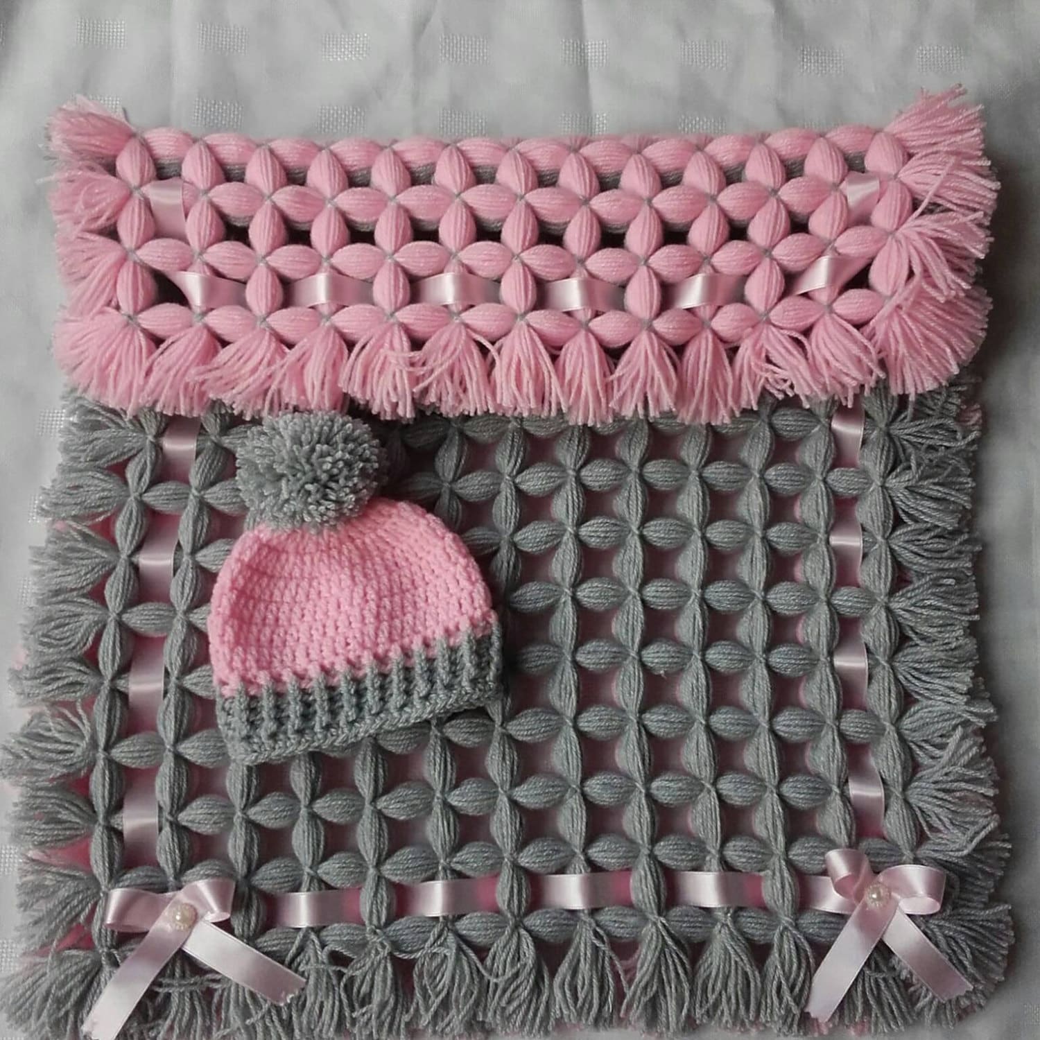Baby Decke Für Mädchen, Gehäkelte Fürs Auto, Sofort Versandfertig von Etsy - crochetfifi