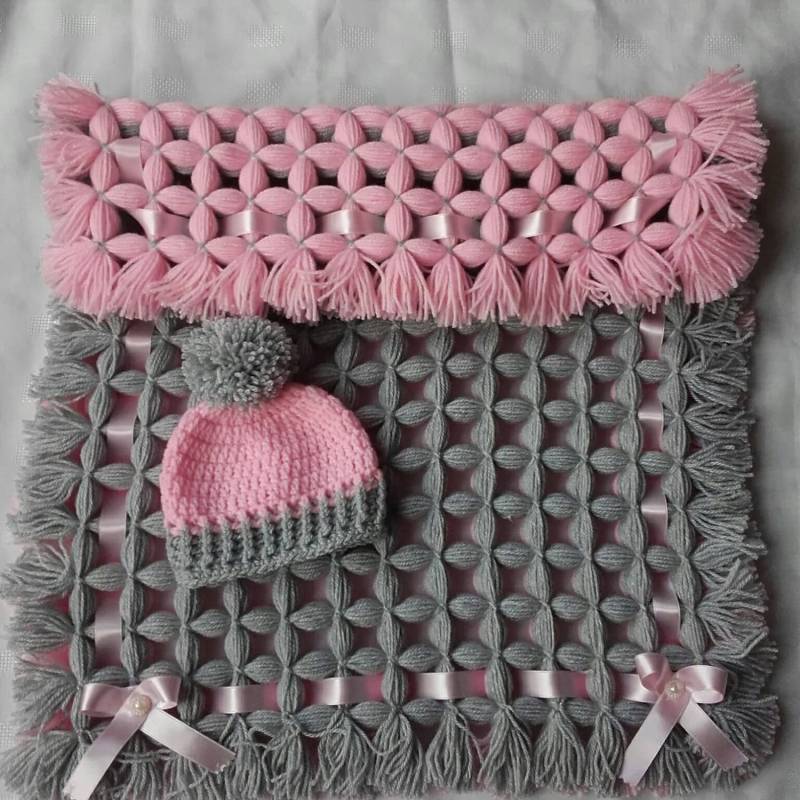 Baby Decke Für Mädchen, Gehäkelte Fürs Auto, Sofort Versandfertig von Etsy - crochetfifi