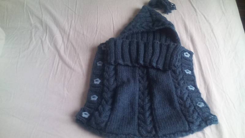 Baby-Schlafsack, Gestrickter Schlafsack, Baby-Kokon, Neugeborene, Versandfertig von Etsy - crochetfifi