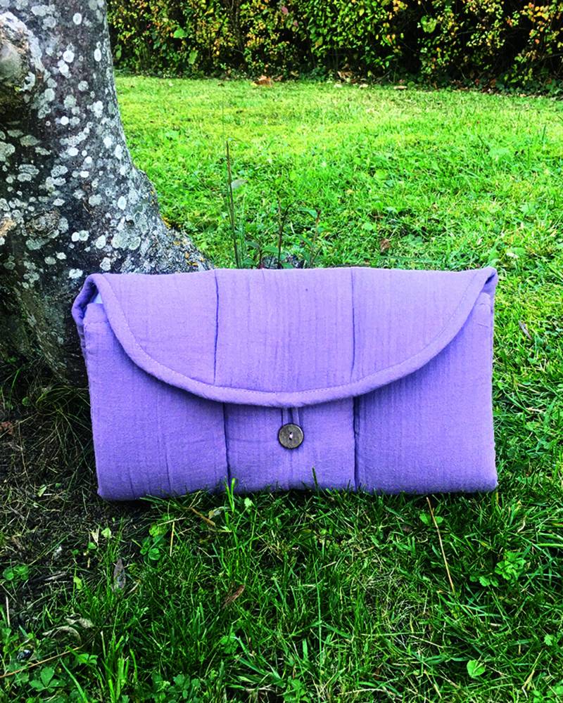 Windel Wickelauflage-Musselin Auflage-Baby Reise Tragbar Wickelauflage Unterlage-Wasserdicht, Abwischbar & Waschbar -Kompaktes Design-Old Mauve von Etsy - dajidesignstore