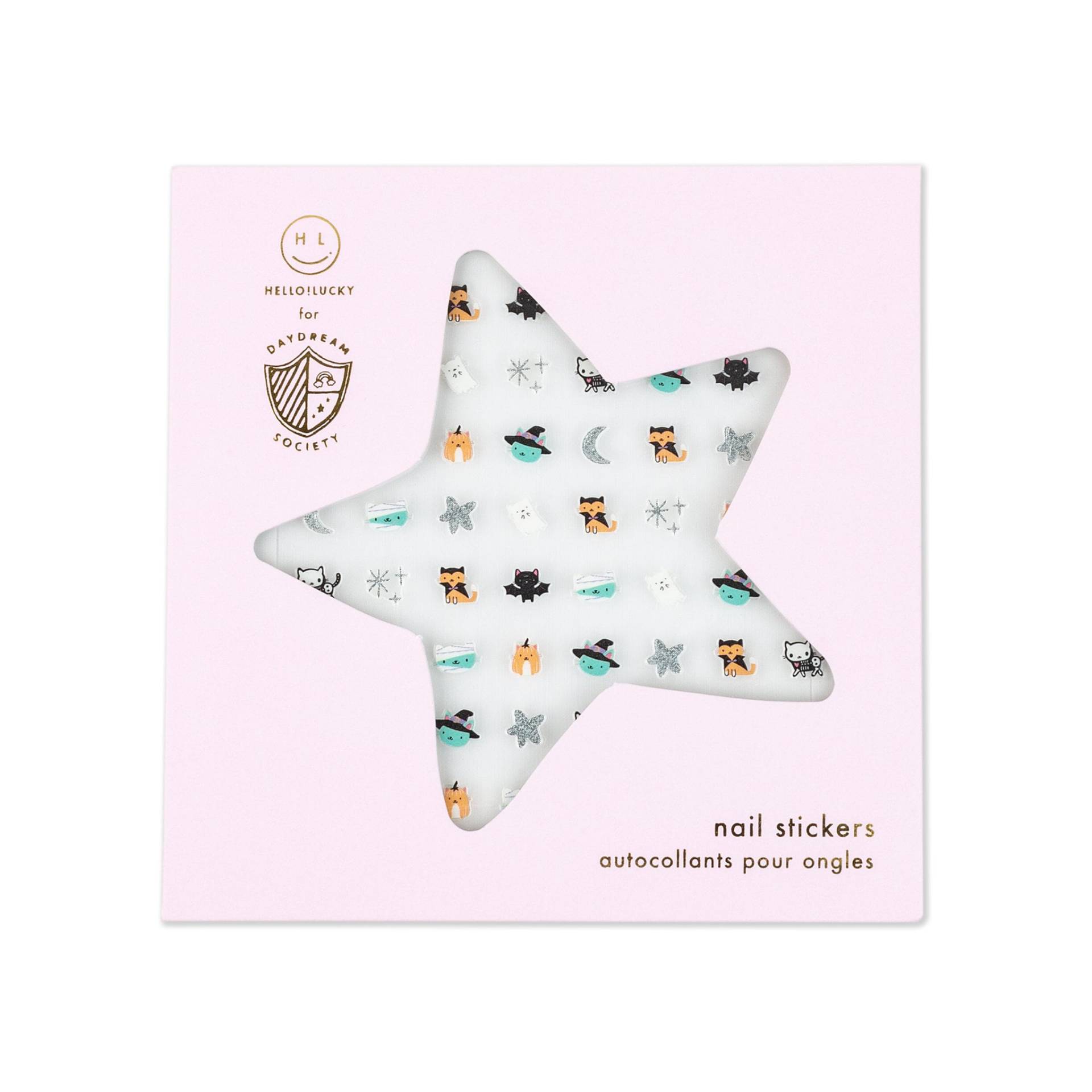 Halloween Katze Nagelsticker - Packung Mit 1, 100 Stickern Halloween Katze Nagelsticker - Packung Mit 1, 100 Stickern von Etsy - daydreamsocietyparty