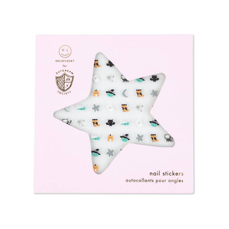 Halloween Katze Nagelsticker - Packung Mit 1, 100 Stickern von Etsy - daydreamsocietyparty