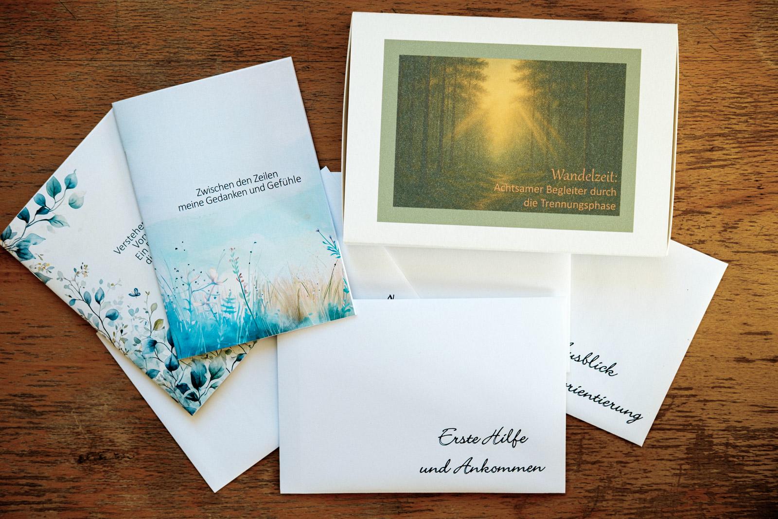 Wandelzeit Begleitbox Trennung | Selbstfürsorge Care Paket Mut & Trost Set Übergangsbegleiter Psychologie von Etsy - dhoopart