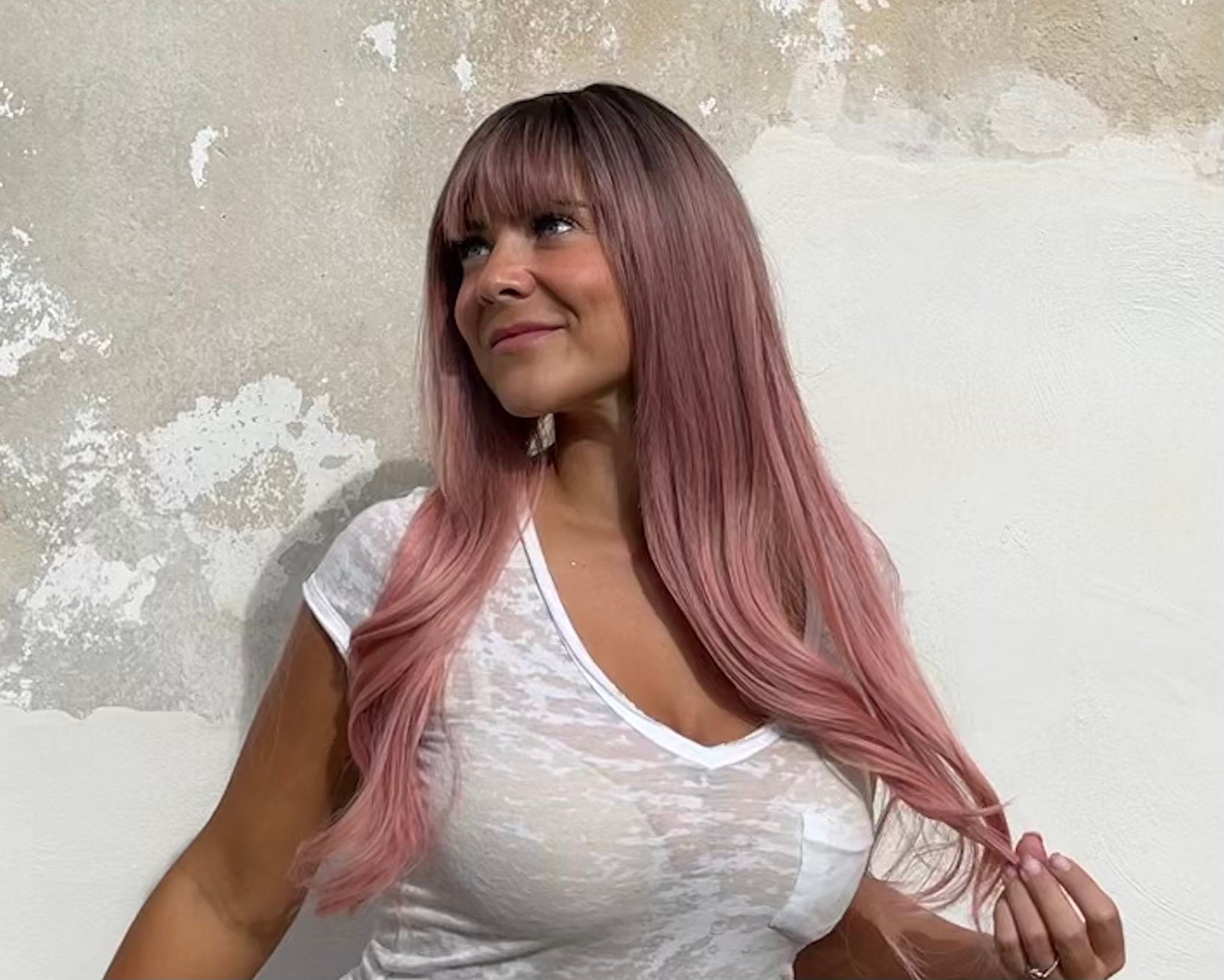 Rosa Perücke Ombre Mit Dunklen Wurzeln Verblassen Nach Staubig Rosa Natürliche Haarspitze Perücke, Erschwingliche Perücken, Qualität Cosplay Rosa Perücke Ombre Mit Dunklen Wurzeln Verblassen Nach Staubig Rosa Natürliche Haarspitze Perücke, Erschwingliche Perücken, Qualität Cosplay von Etsy - diamondmansionwigs