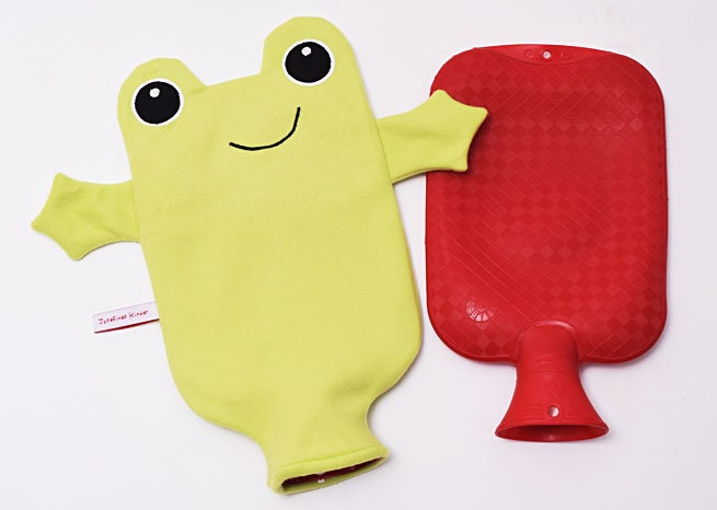 Wärmflasche Frosch von Etsy - dimShopBerlin