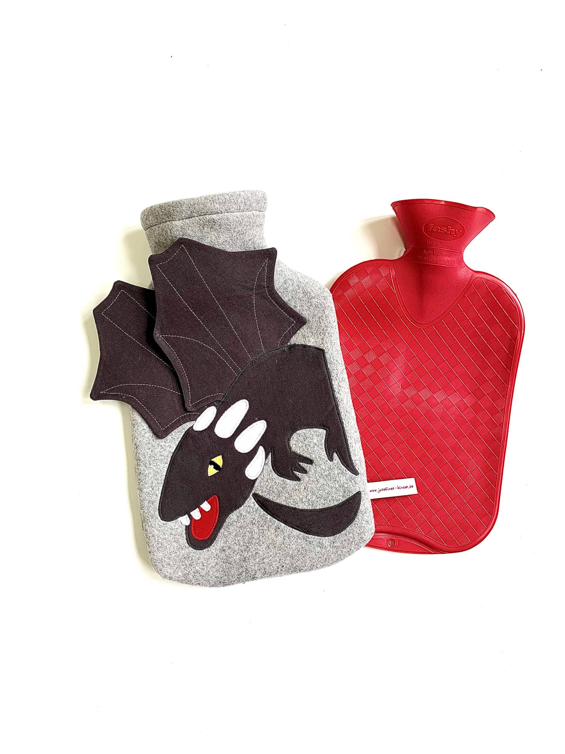 Wärmflaschenbezug Drache von Etsy - dimShopBerlin