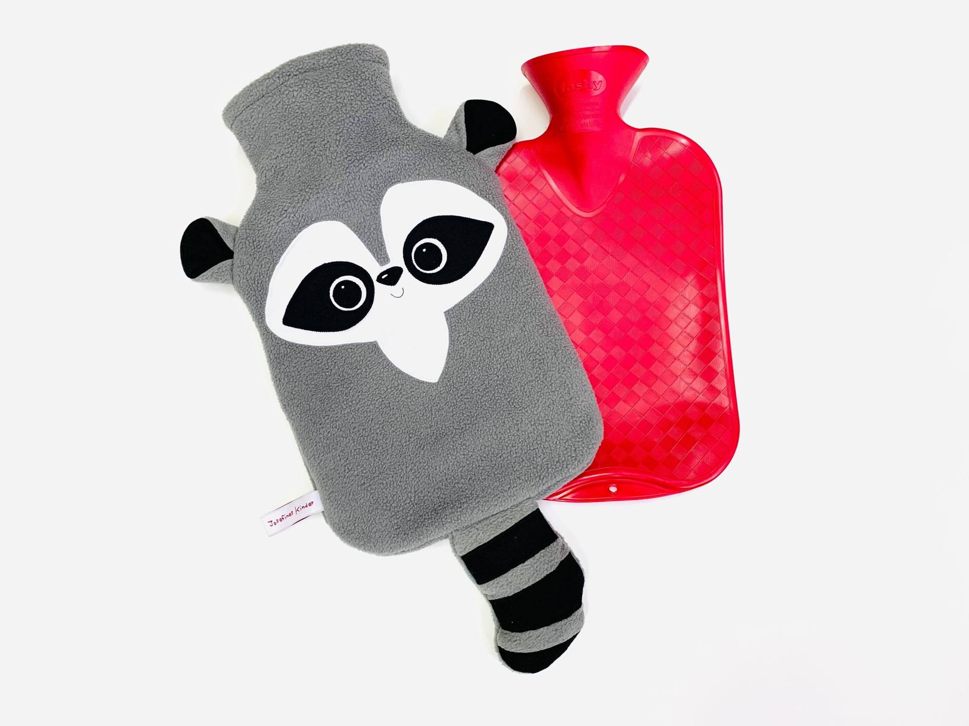Wärmflaschenbezug Waschbär von Etsy - dimShopBerlin