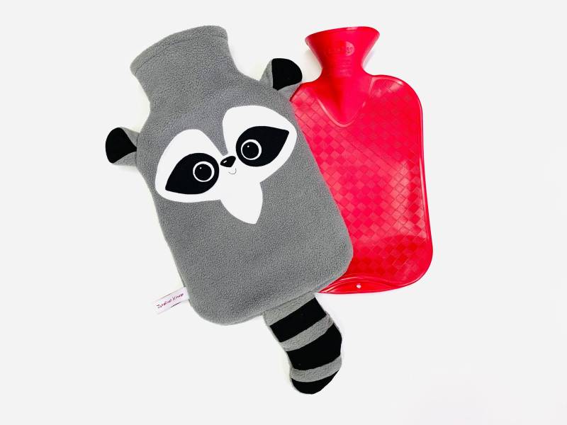 Wärmflaschenbezug Waschbär von Etsy - dimShopBerlin