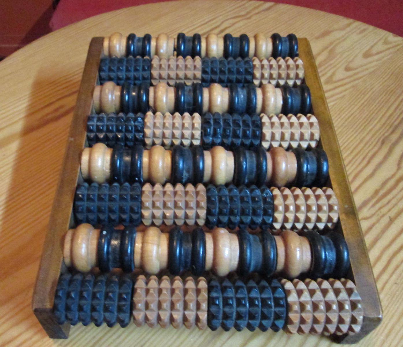 Fußmassage-Gerät Fußroller Holz Vintage Fußmassage-Gerät Fußroller Holz Vintage von Etsy - dingedong