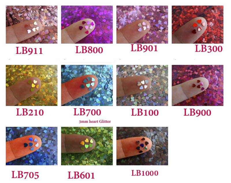 3mm Holographic Lila Rosa Herz Glitzer | Farbe Konfetti Pastell Für Nail Art Handwerk Party Decor Resin Zubehör 3mm Holographic Lila Rosa Herz Glitzer | Farbe Konfetti Pastell Für Nail Art Handwerk Party Decor Resin Zubehör von Etsy - diyla