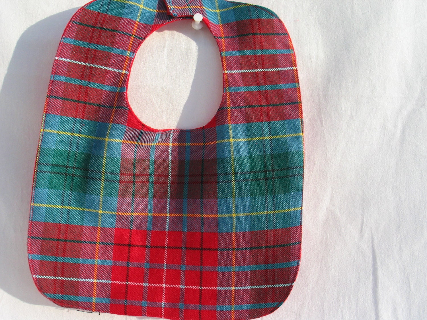 Lätzchen, British Columbia Tartan Baby Lätzchen Lätzchen, British Columbia Tartan Baby Lätzchen von Etsy - dolldressedup