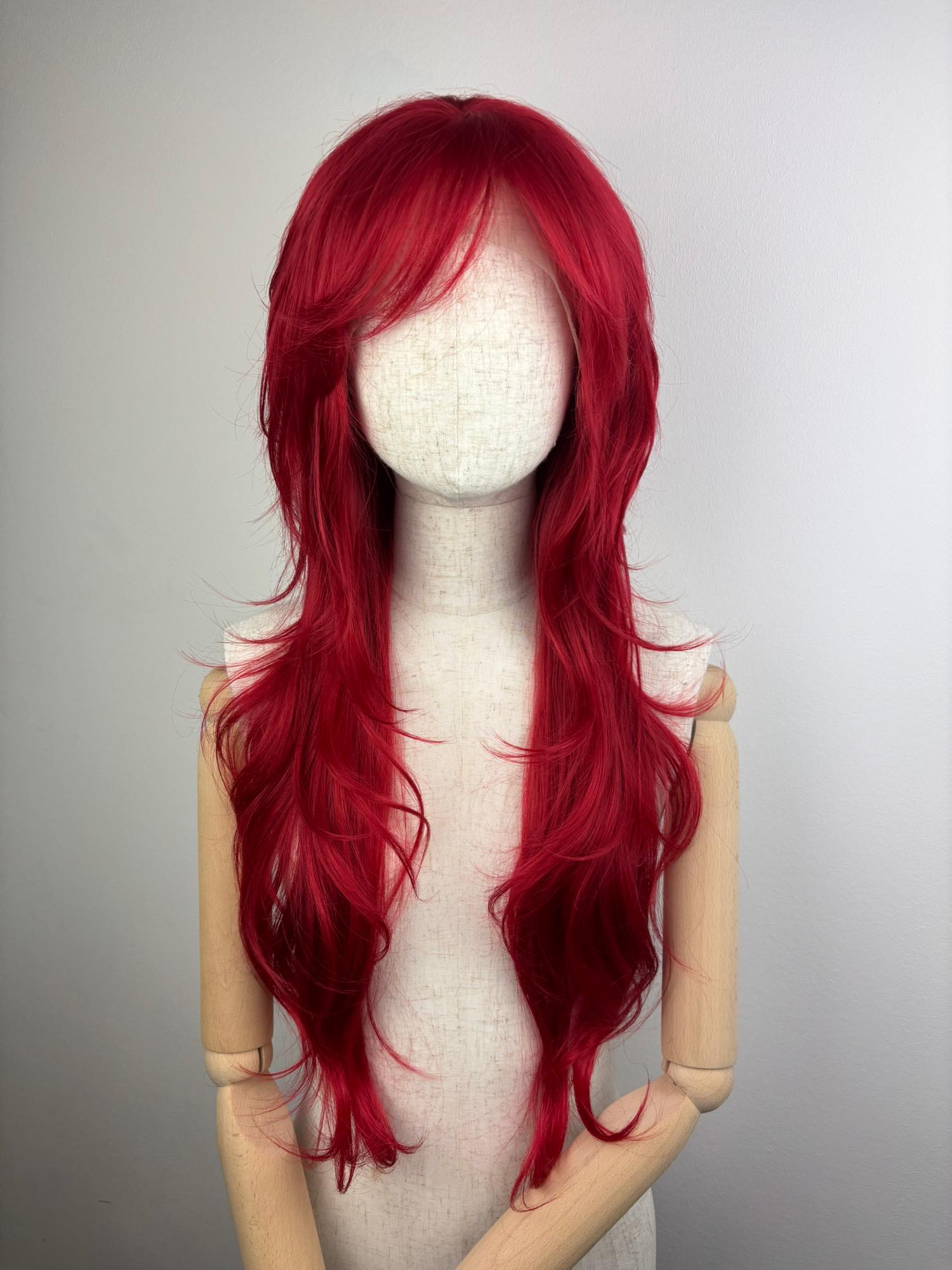 Lace Front Wig/Perücke The Fire Maid A Customized Shag Hairstyle Wig #mullet #shag #retro #fire #redhair #sytheticwig #custommade Lace Front Wig/Perücke The Fire Maid A Customized Shag Hairstyle Wig #mullet #shag #retro #fire #redhair #sytheticwig #custommade von Etsy - dragmaiditup