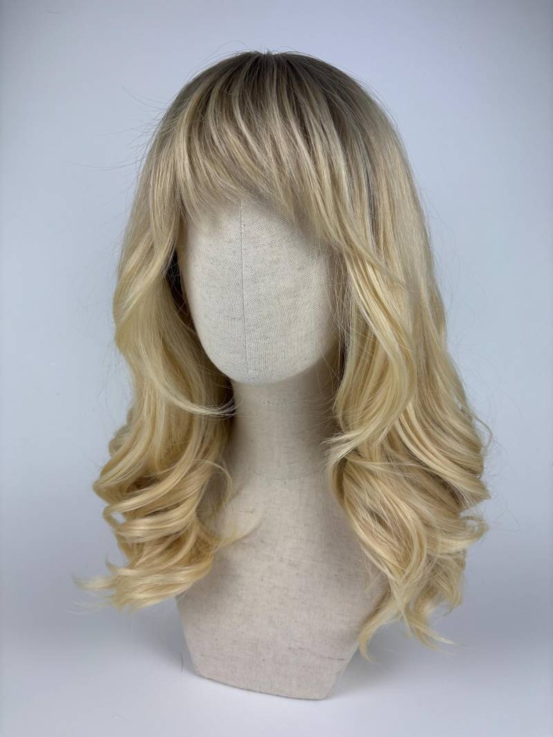 Lace Front Wig/Perücke The Millet Maid A Customized Bardot Hairstyle Wig #bardot #fringe #retro #blonde #sytheticwig #custommade von Etsy - dragmaiditup