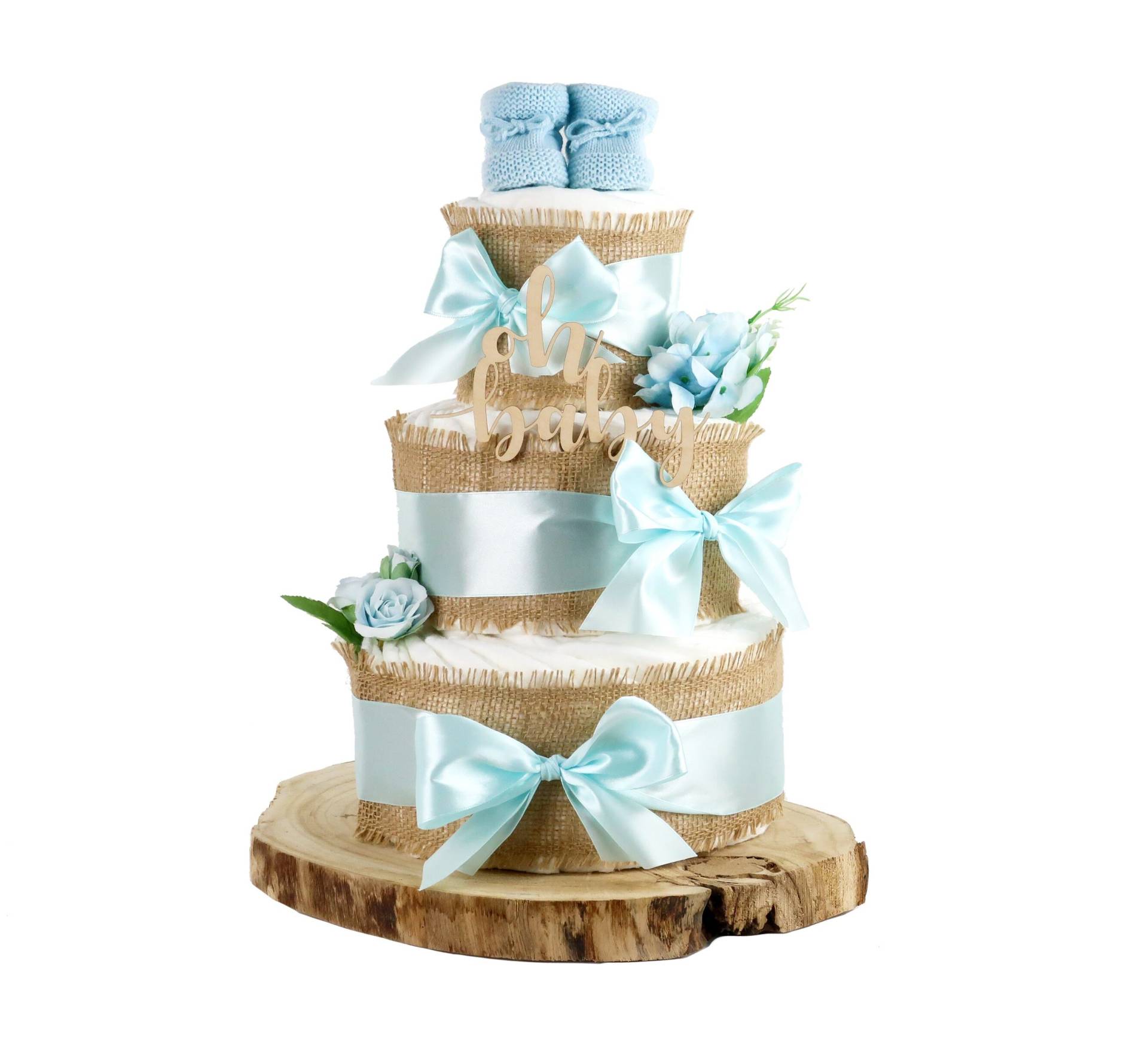 Windeltorte Alles Jute | Geschenk Zur Geburt Für Baby Junge, Babyparty Babyshower Inkl. Grußkarte Windeltorte Alles Jute | Geschenk Zur Geburt Für Baby Junge, Babyparty Babyshower Inkl. Grußkarte von Etsy - dubistda