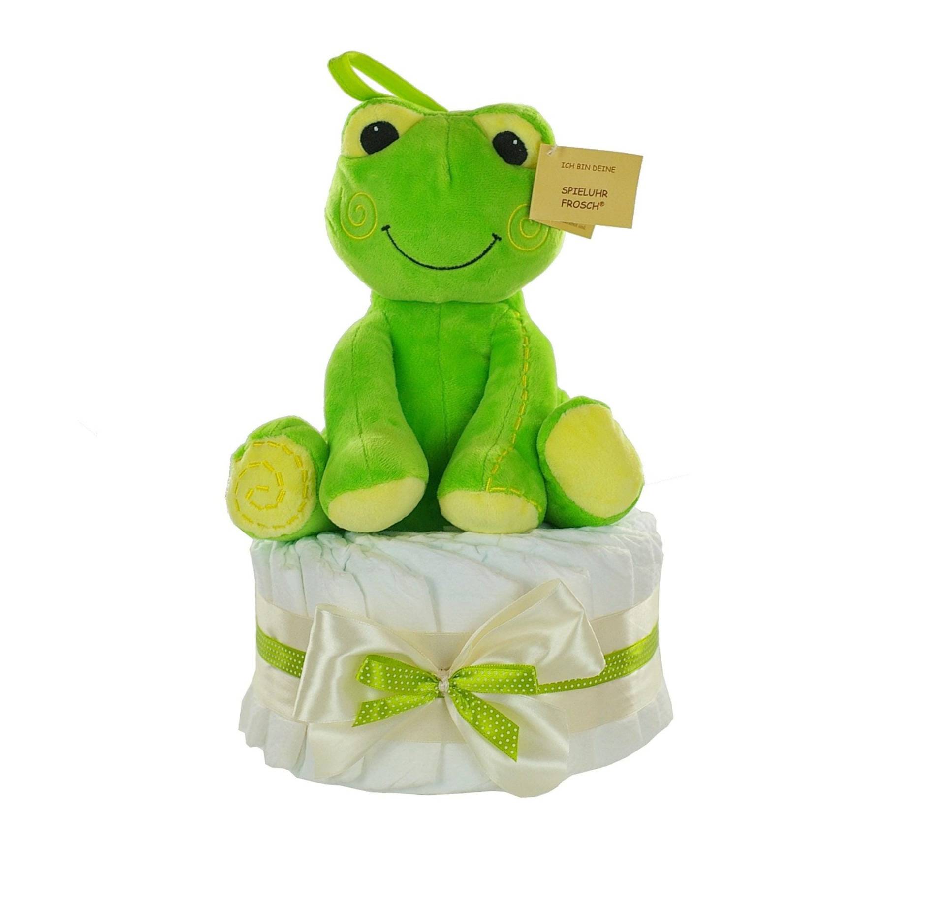 Windeltorte Neutral Spieluhr Frosch| Geschenk Zur Geburt Und Babyparty Windeltorte Neutral Spieluhr Frosch| Geschenk Zur Geburt Und Babyparty von Etsy - dubistda