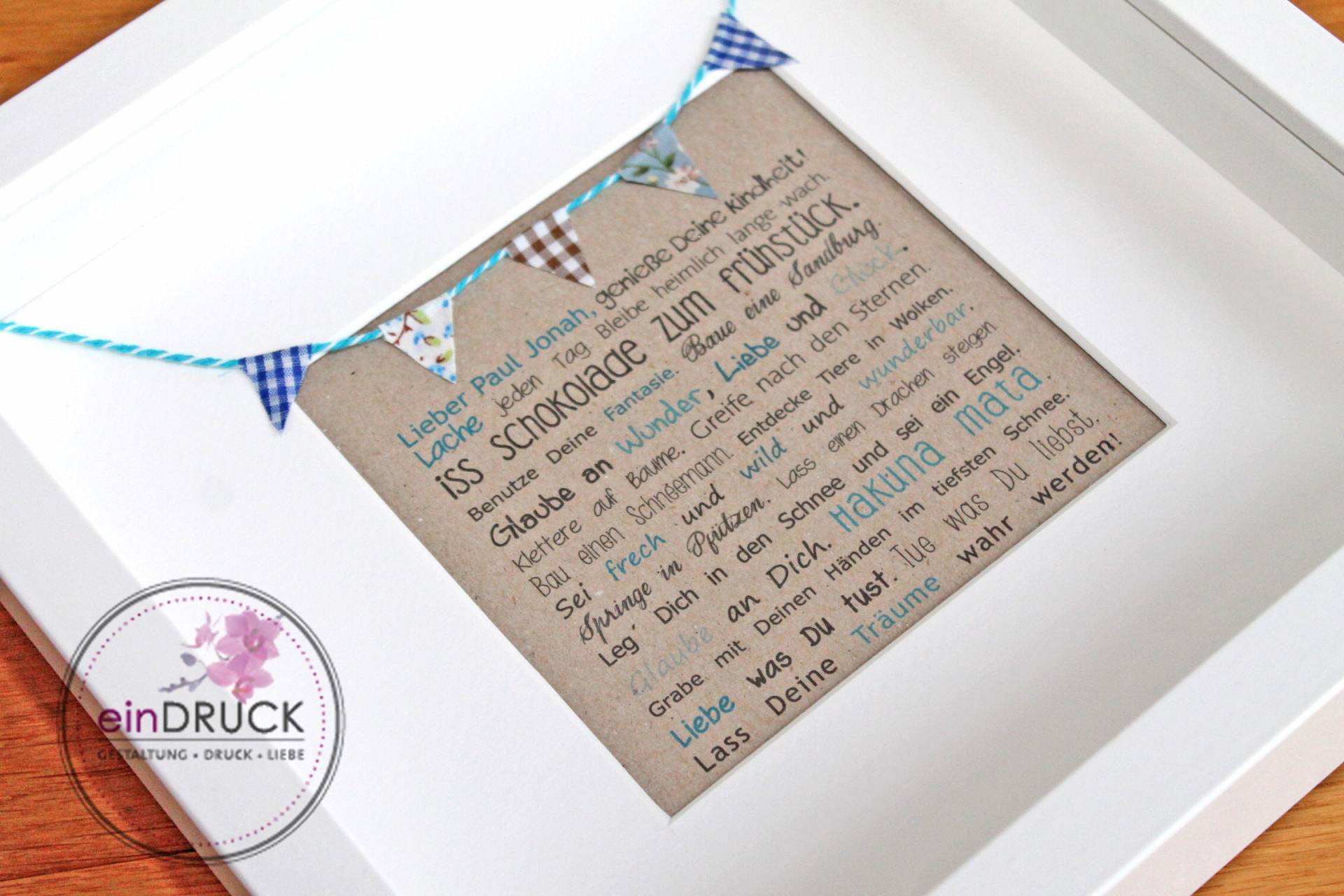 Geschenk Zur Geburt, Taufe, Geburtstag - Im Rahmen, Geburtsgeschenk, Taufgeschenk, Spruchbild, Wimpel, Girlande, Eindruck, Kraftpapier Geschenk Zur Geburt, Taufe, Geburtstag - Im Rahmen, Geburtsgeschenk, Taufgeschenk, Spruchbild, Wimpel, Girlande, Eindruck, Kraftpapier von Etsy - eindruckbastian