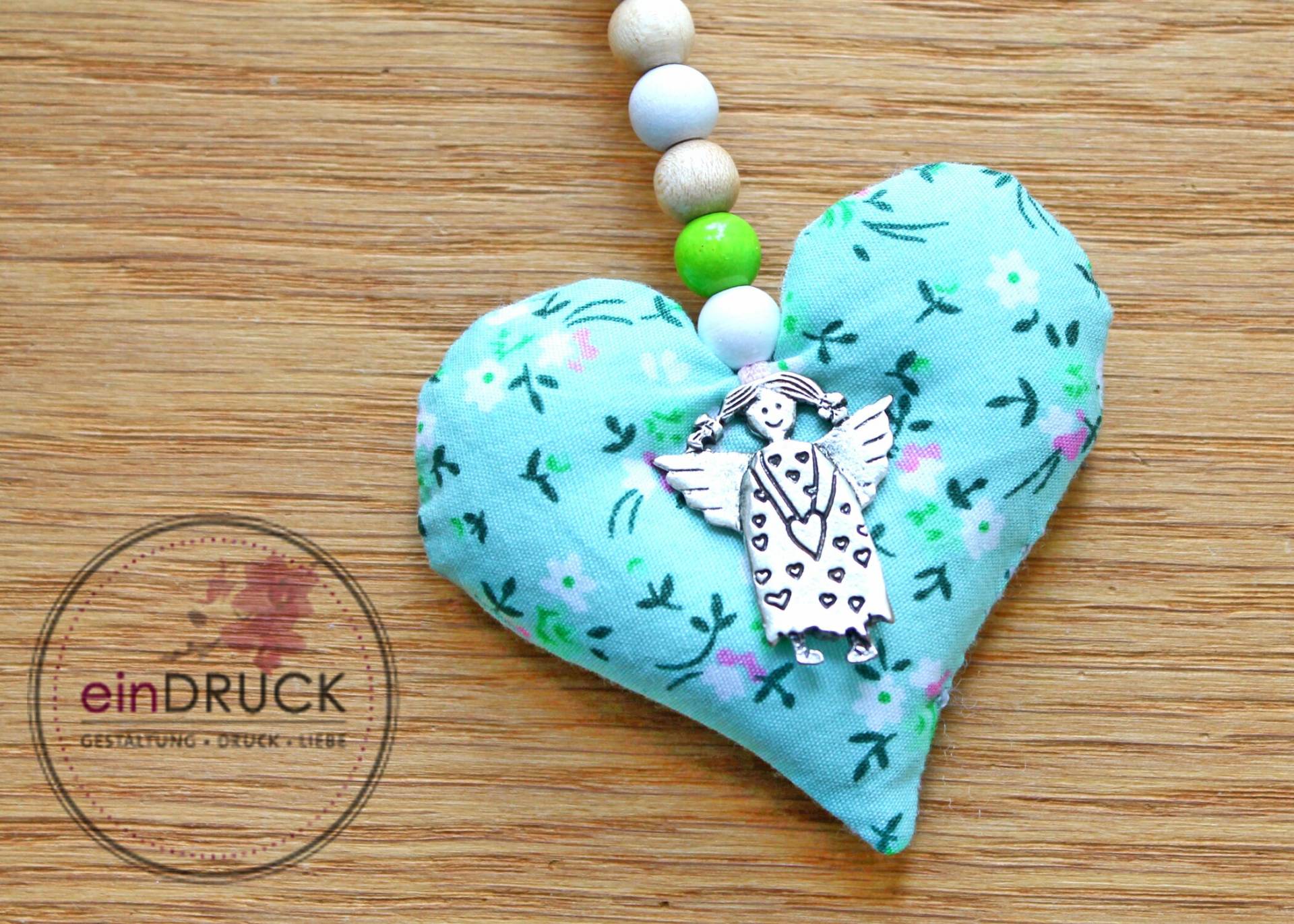 Schutzengel -Geschenk Zur Geburt, Führerschein, Herz, Stoff, Engel, Taufe, Geburtstag, Eindruck, Hochzeit, Krankengeschenk von Etsy - eindruckdomenika