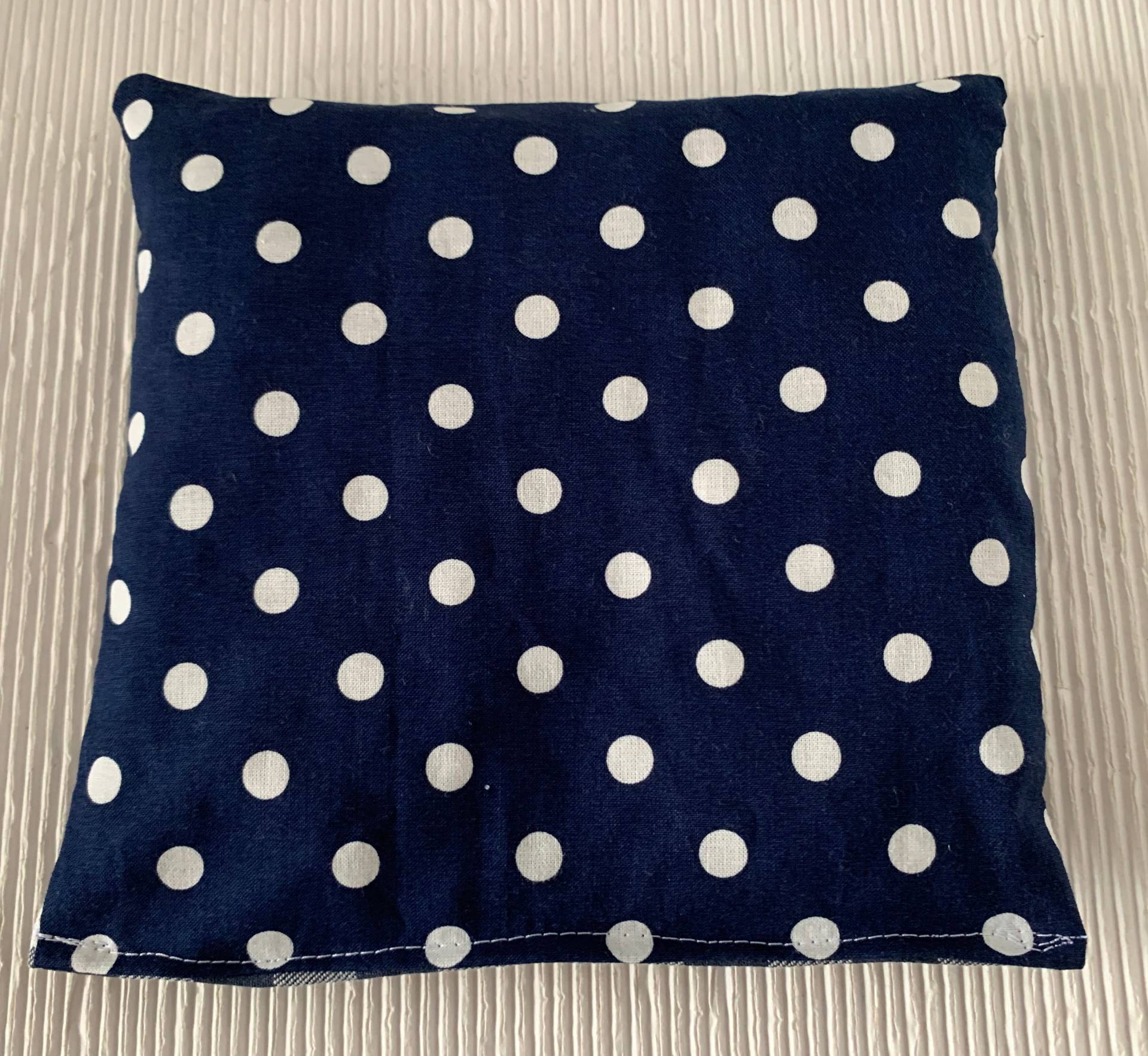 Kirschkernkissen Blau-Weiss Kirschkernkissen Blau-Weiss von Etsy - einfachschoen