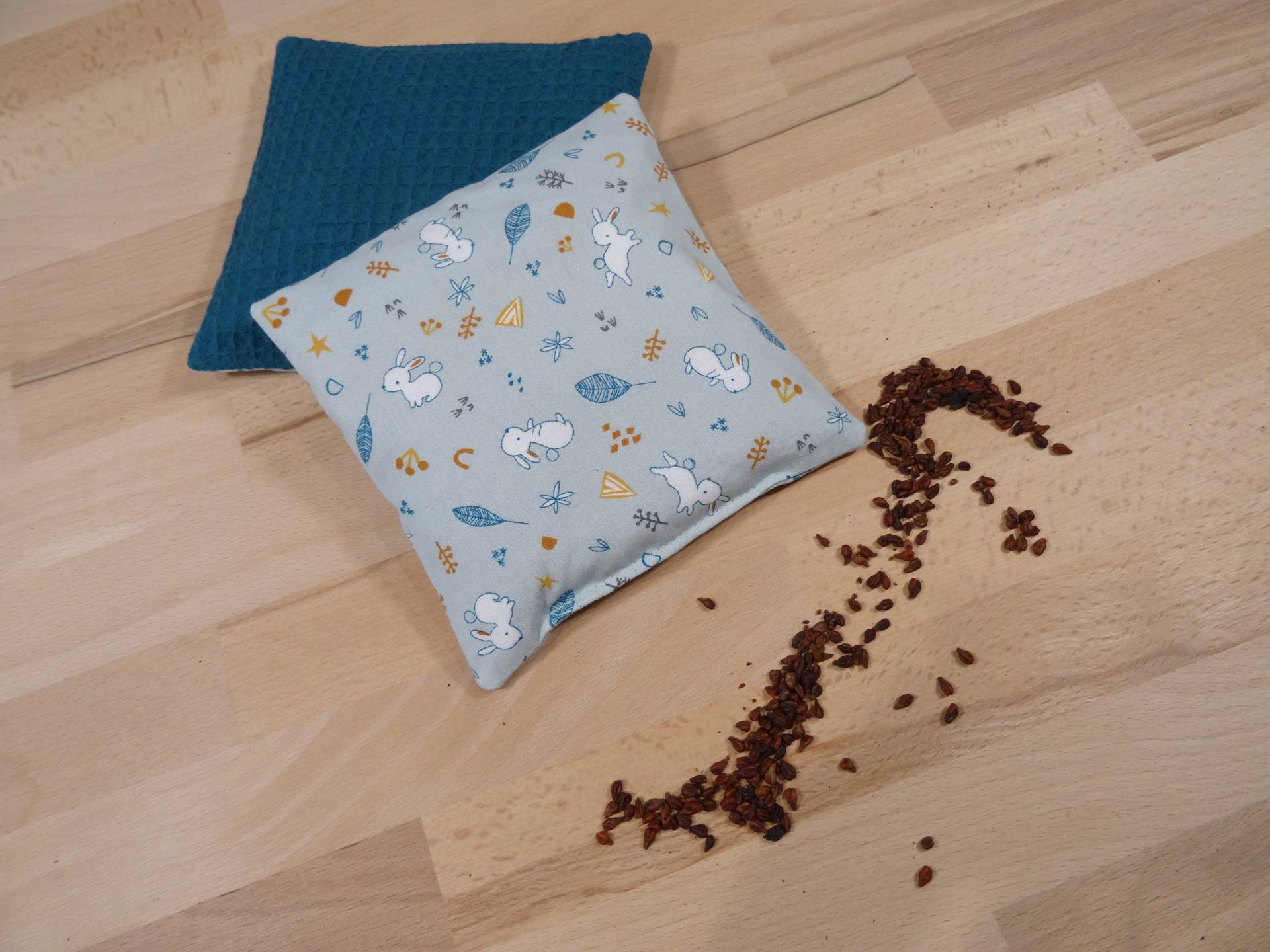 Wärmekissen/Kältekissen "Häschen", Traubenkernkissen von Etsy - elinaloHandmade
