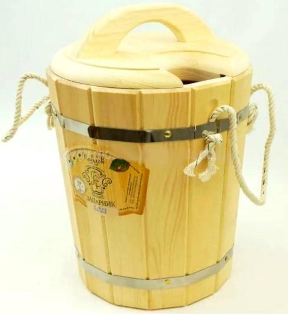 Zederkübel 20L Mit Kunststoffeinsatz Naturbelassen von Etsy - emaHandel