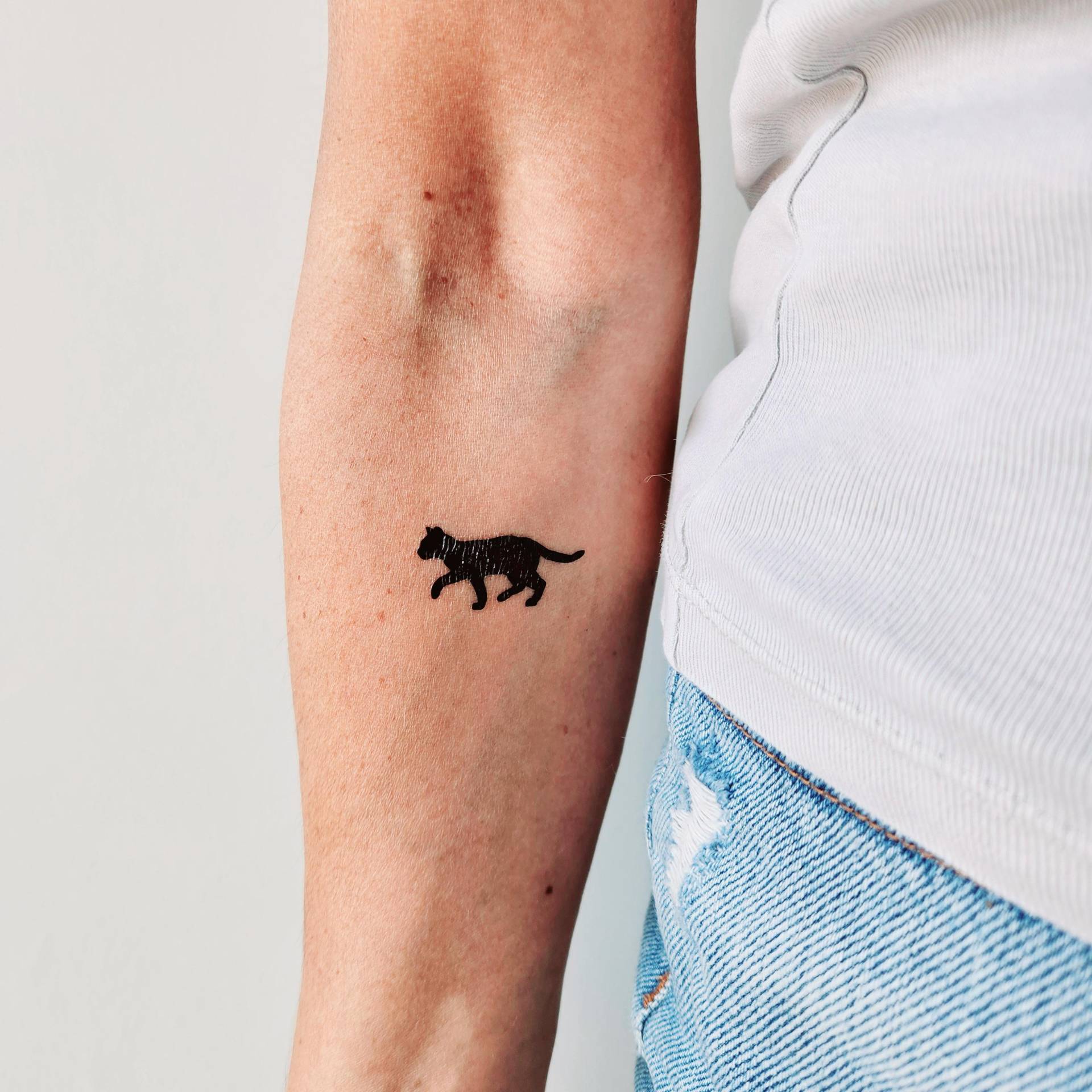 3 Temporäre Tattoos Einer Katze, Die Auf Meiner Schulter Läuft/Temporäres Katzen-Silhouetten-Tattoo Geschenk Für Katzenliebhaber 3 Temporäre Tattoos Einer Katze, Die Auf Meiner Schulter Läuft/Temporäres Katzen-Silhouetten-Tattoo Geschenk Für Katzenliebhaber von Etsy - encredelicate