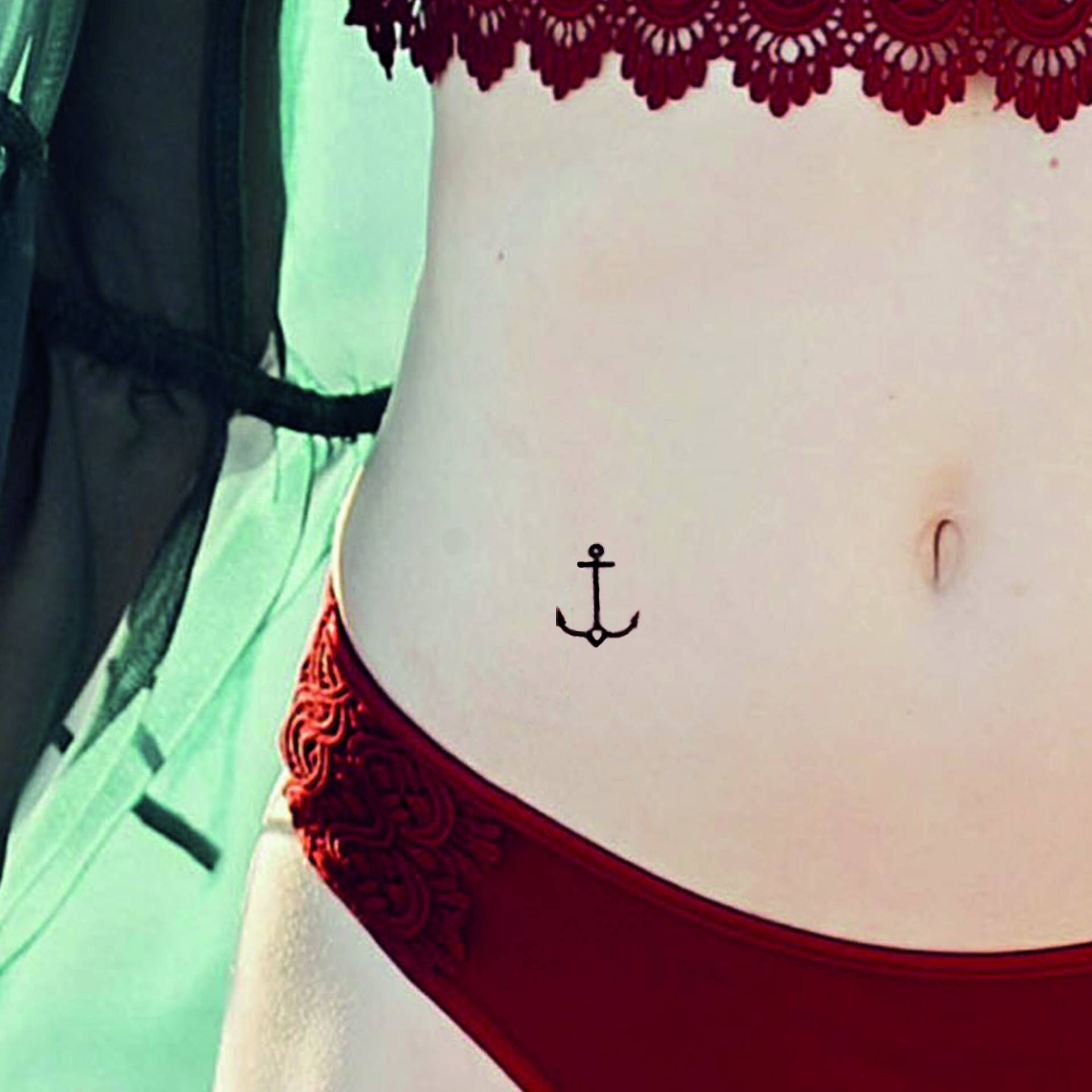 Anker Mit Herz Temporäre Tattoos | 6Er Pack Drei Verschiedenen Größen Zum Ausprobieren von Etsy - encredelicate