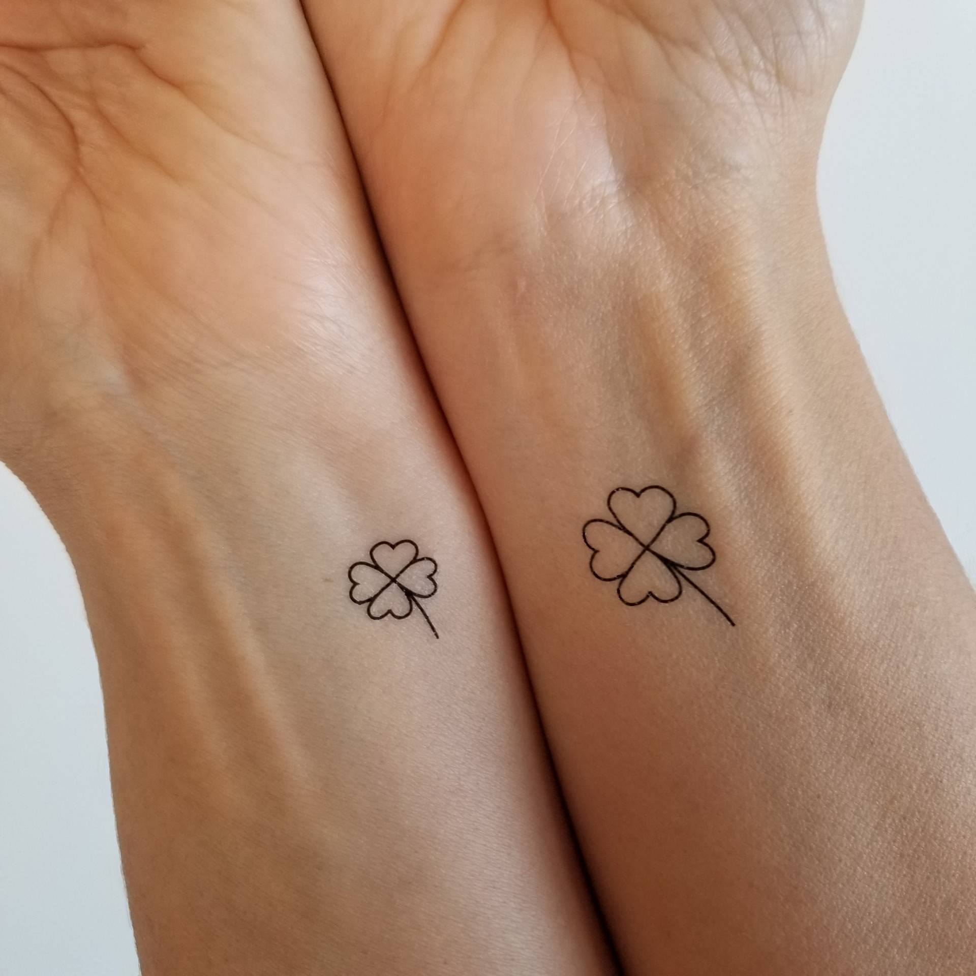 Temporäres Kleeblatt-Tattoo | 3 À 2Er-Sets Temporäres Kleeblatt-Tattoo | 3 À 2Er-Sets von Etsy - encredelicate