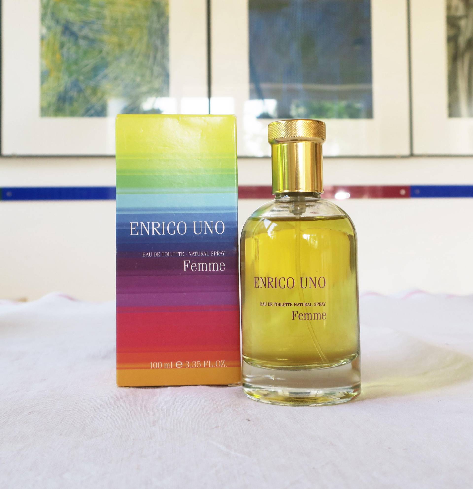 Vintage Enrico Uno Eau De Toilette Natural Spray Femme von Etsy - etage4vintage