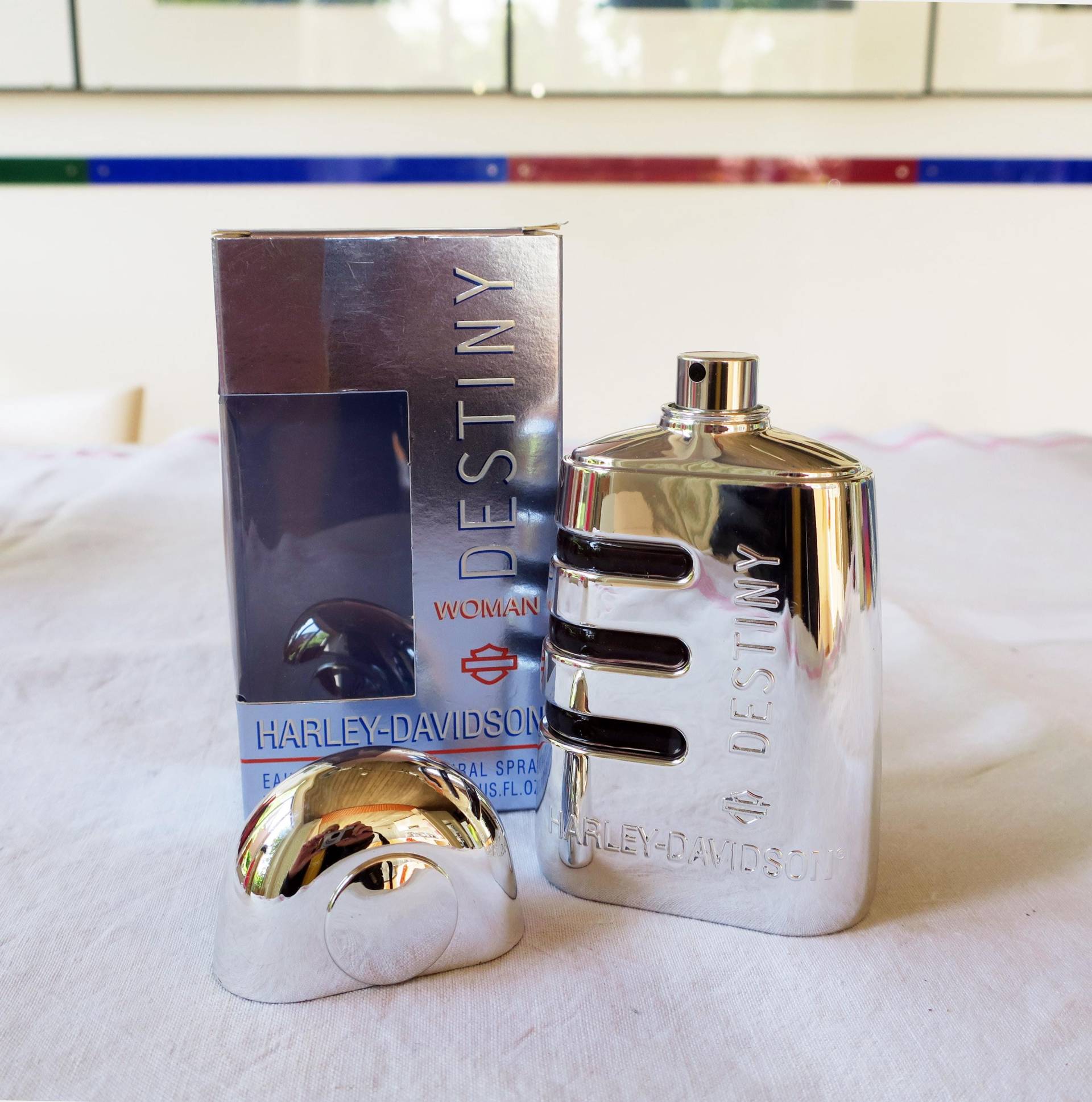 Vintage Harley Davidson Woman Destiny Eau De Toilette Vaporisateur von Etsy - etage4vintage