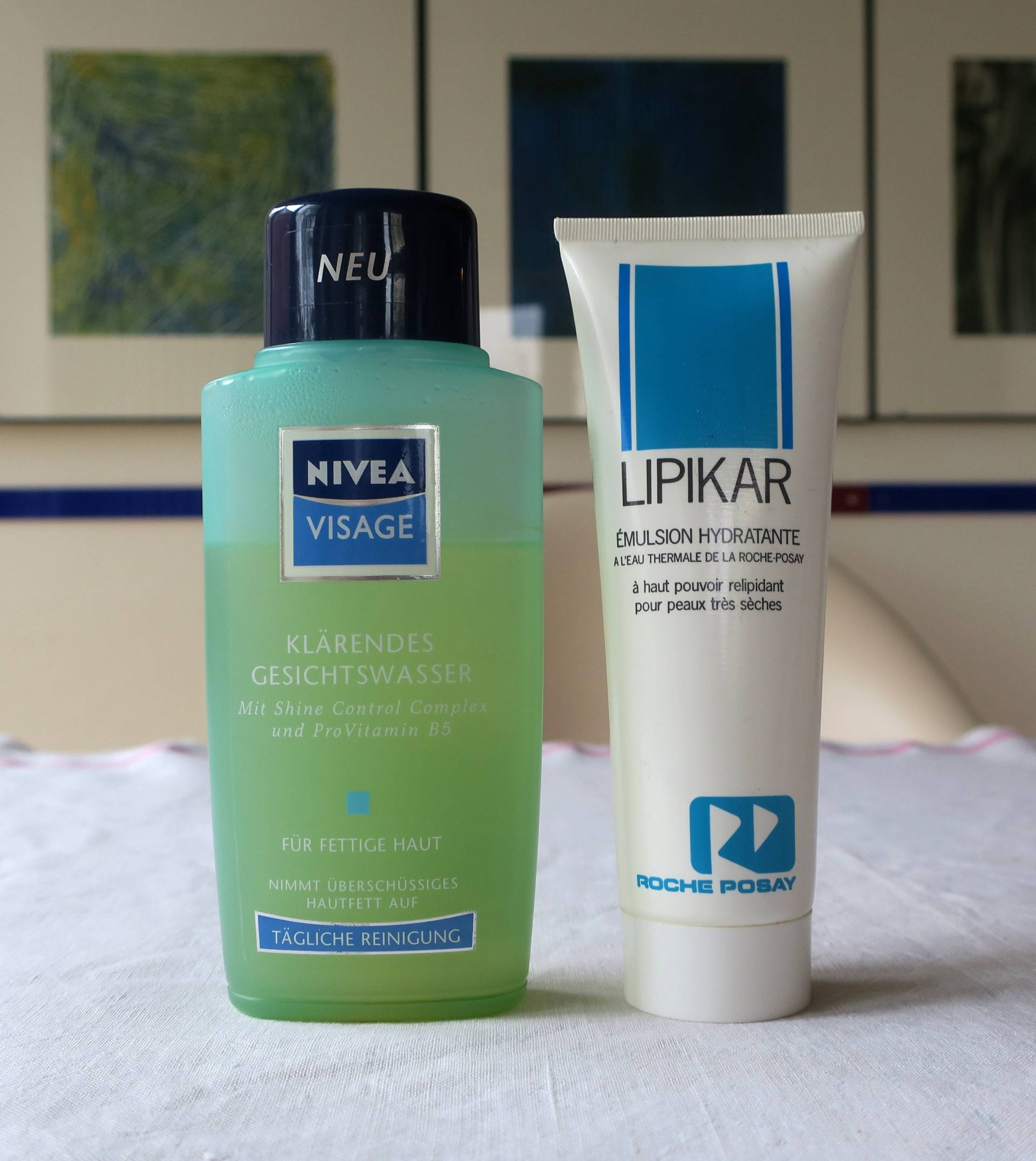 Vintage Set Von Zwei Pflegeprodukten Nivea Visage Und Lipikar Feuchtigkeitsemulsion Vintage Set Von Zwei Pflegeprodukten Nivea Visage Und Lipikar Feuchtigkeitsemulsion von Etsy - etage4vintage