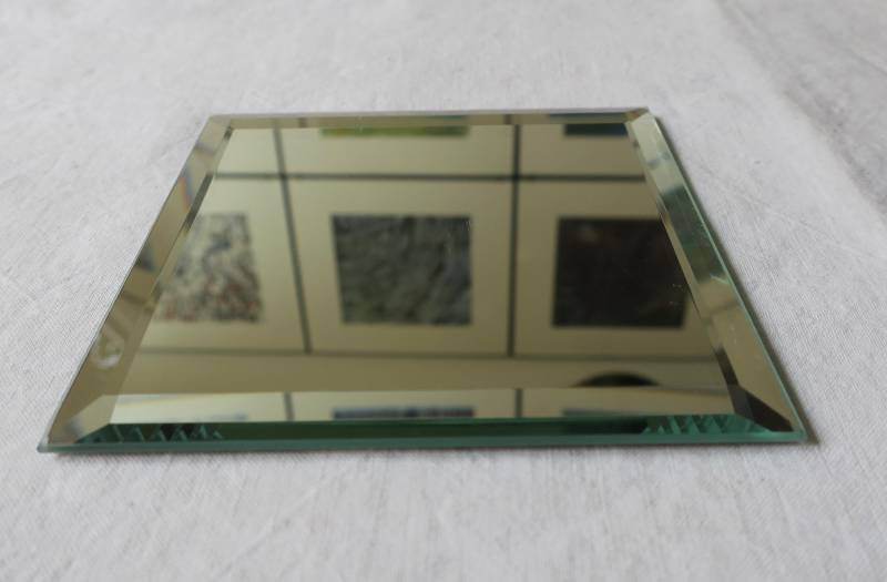 Vintage Spiegelfliese Mit Facettenschliff Hochwertig Und Elegant von Etsy - etage4vintage