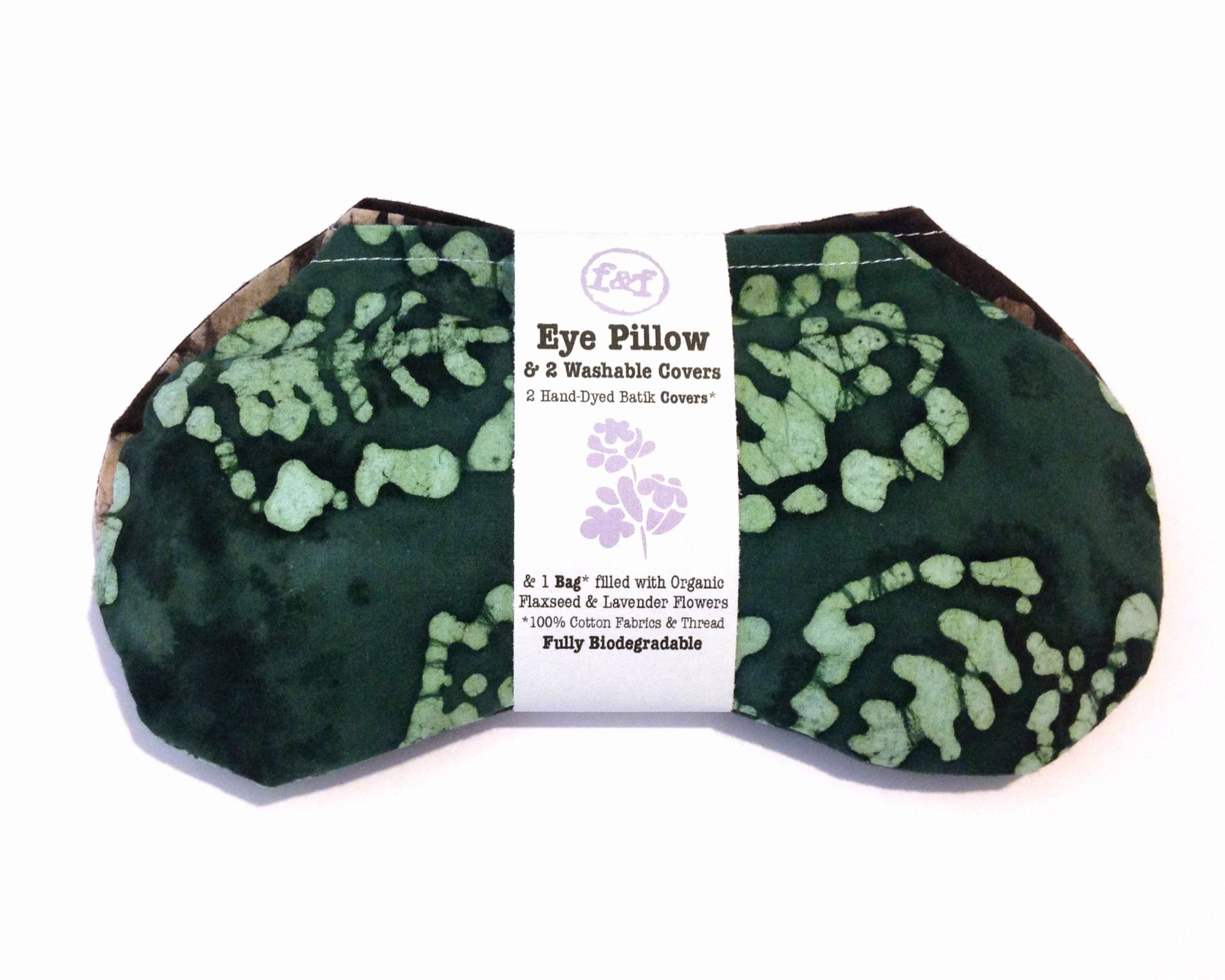 Yoga-Augenkissen Set 2 Waschbare Bezüge Bio-Lavendel Leinsamen, Aromatherapie, Wärme-Kälte-Packung, Sinuskopfschmerzen, Stressabbau von Etsy - farmerandfashionista