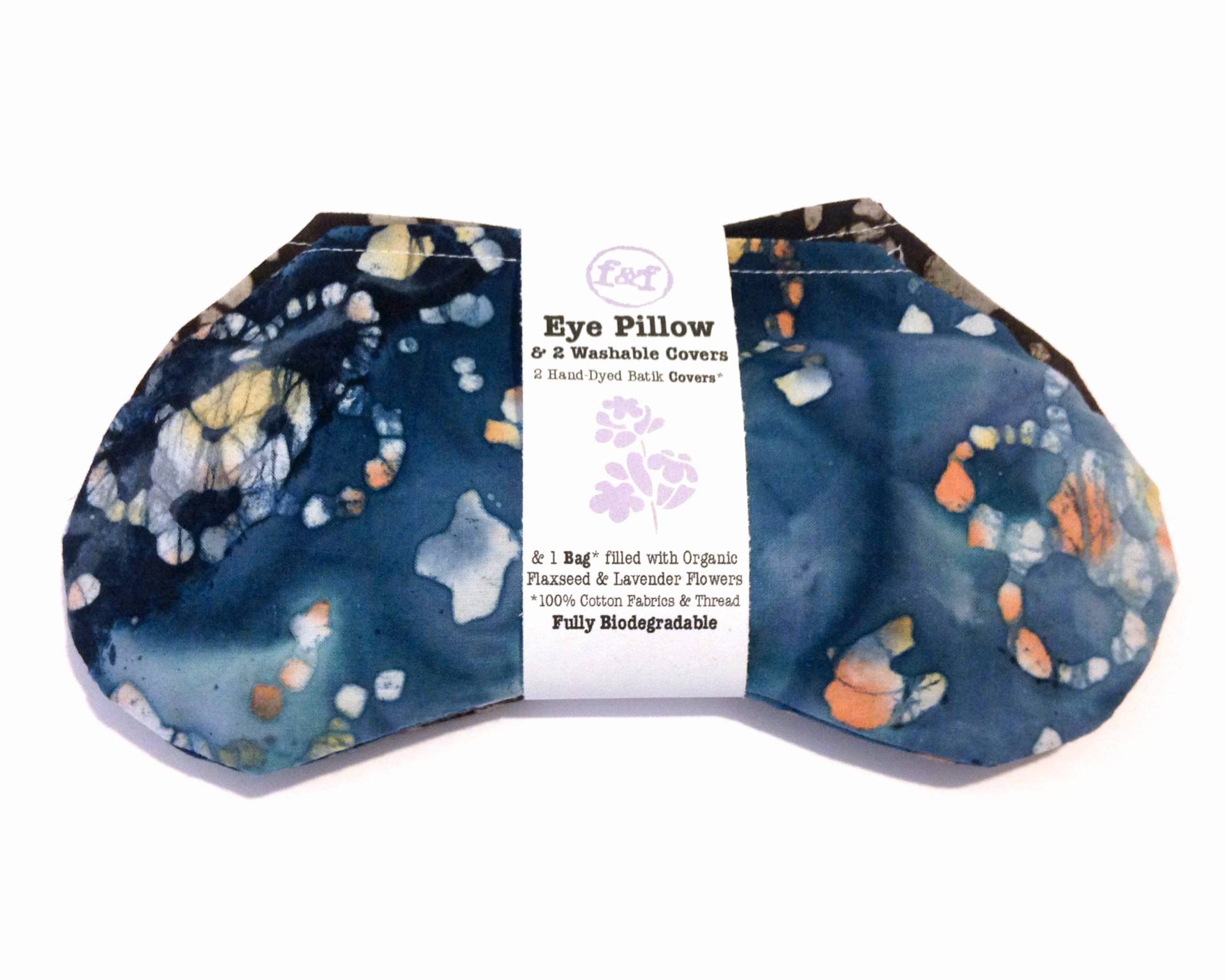 Yoga-Augenkissen Set 2 Waschbare Bezüge Bio-Lavendel Leinsamen, Aromatherapie, Wärme-Kälte-Packung, Sinuskopfschmerzen, Stressabbau von Etsy - farmerandfashionista