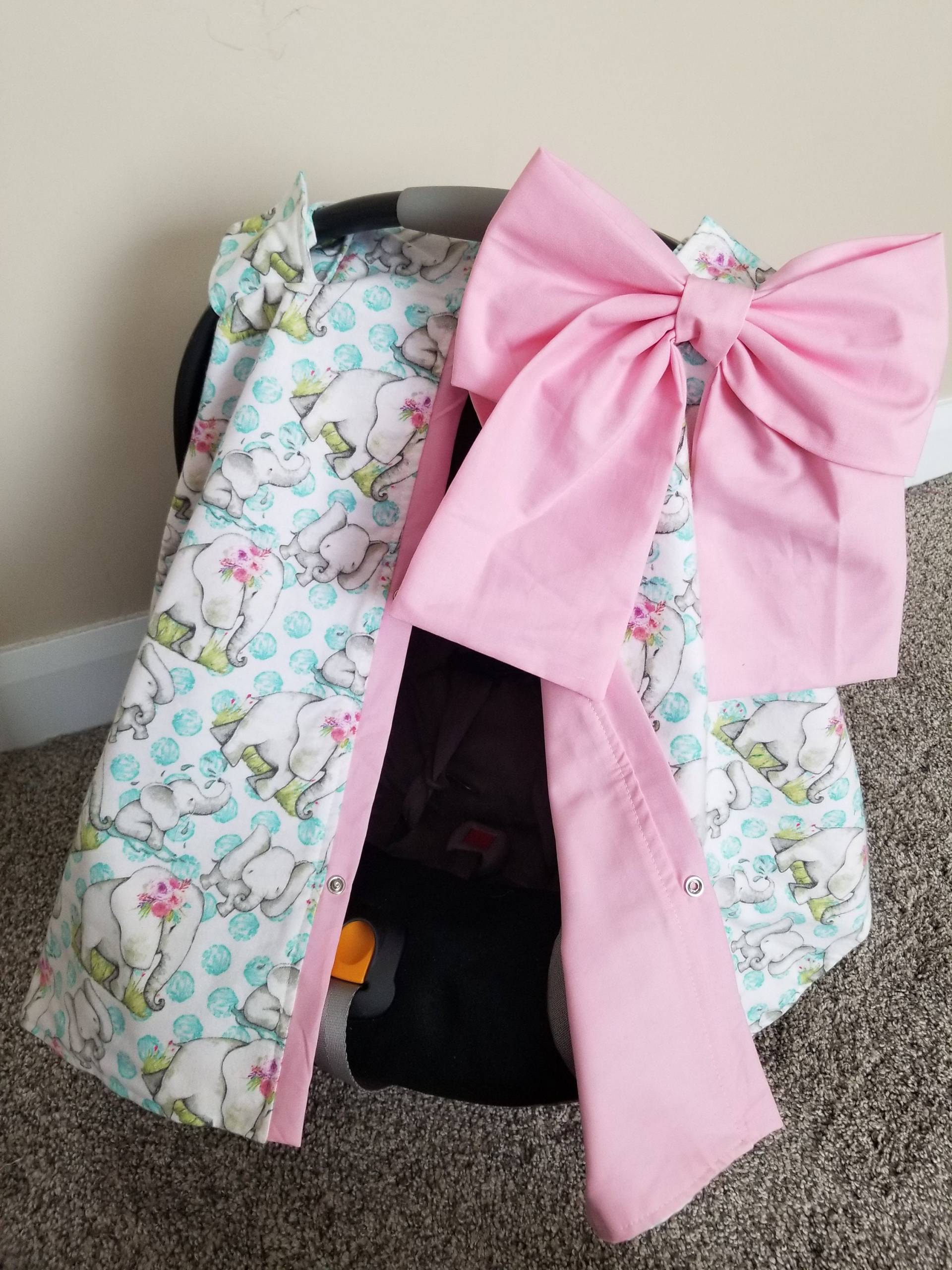 Autositzbezug Elefant Bezug Mit Großer Schleife Bereit Zum Versand von Etsy - fashionfairytales