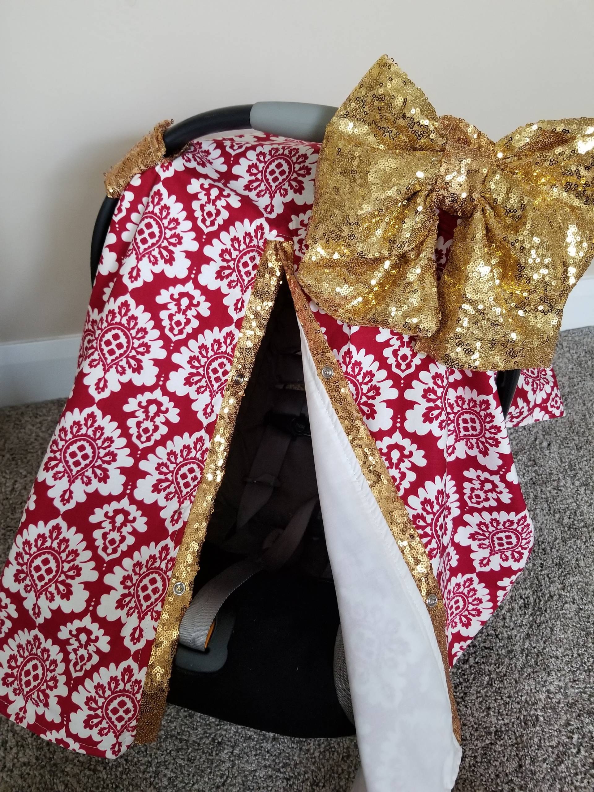 Baby Autositz Abdeckung - Damast Auto Sitz Geschenke Für Neugeborene Mädchen Baldachin Versandbereit Baby Autositz Abdeckung - Damast Auto Sitz Geschenke Für Neugeborene Mädchen Baldachin Versandbereit von Etsy - fashionfairytales