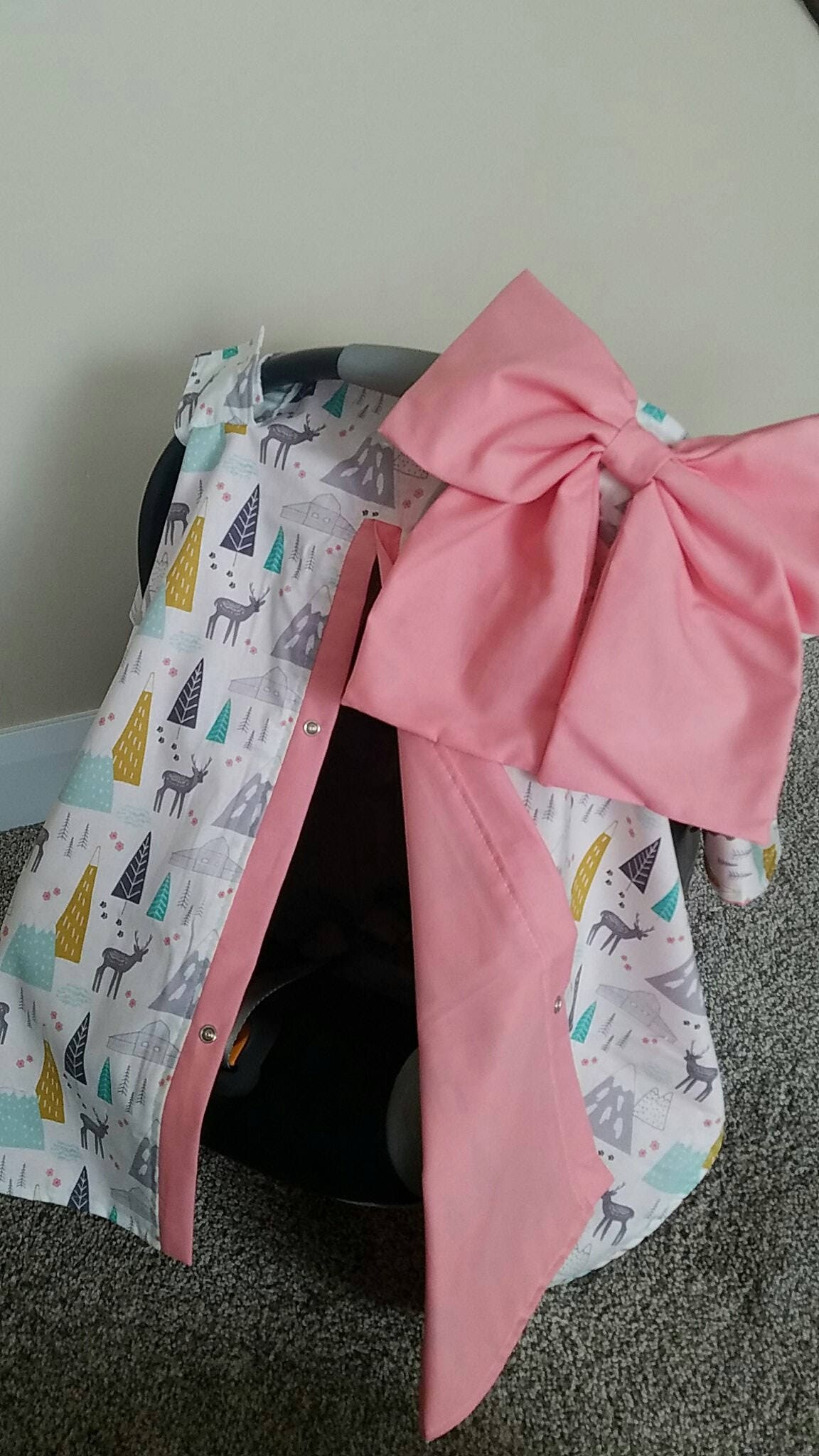 Baby Autositzbezug Mit Koralle Bergspitze - Geschenke Für Neugeborene Versandbereit Waschbar Bei 30O Baby Autositzbezug Mit Koralle Bergspitze - Geschenke Für Neugeborene Versandbereit Waschbar Bei 30O von Etsy - fashionfairytales