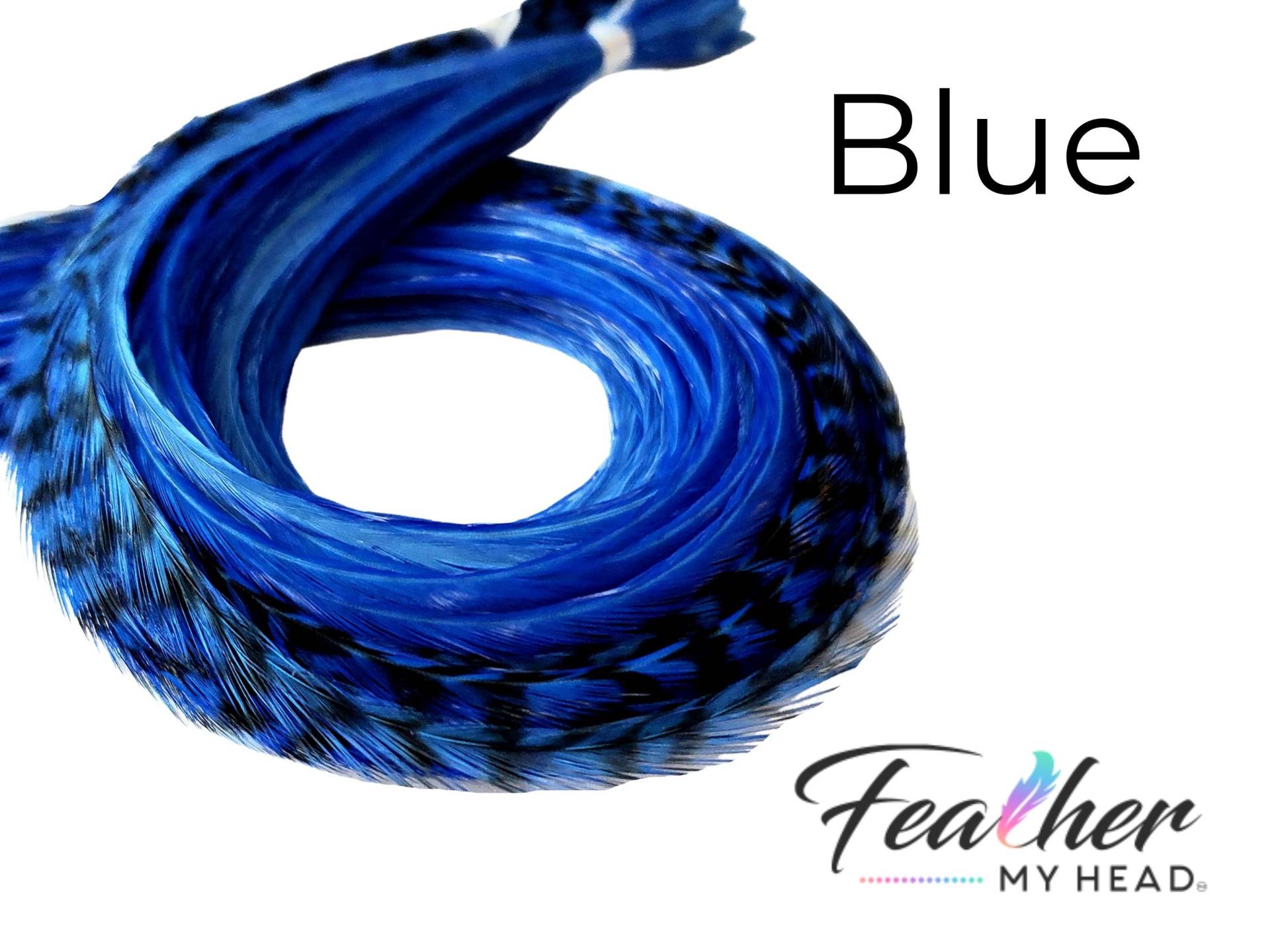 Blaue Haar-Feder-Verlängerungen. | 1 Feder, Lange Längen Und Haar Feder Kit Erhältlich Blaue Haar-Feder-Verlängerungen. | 1 Feder, Lange Längen Und Haar Feder Kit Erhältlich von Etsy - feathermyhead