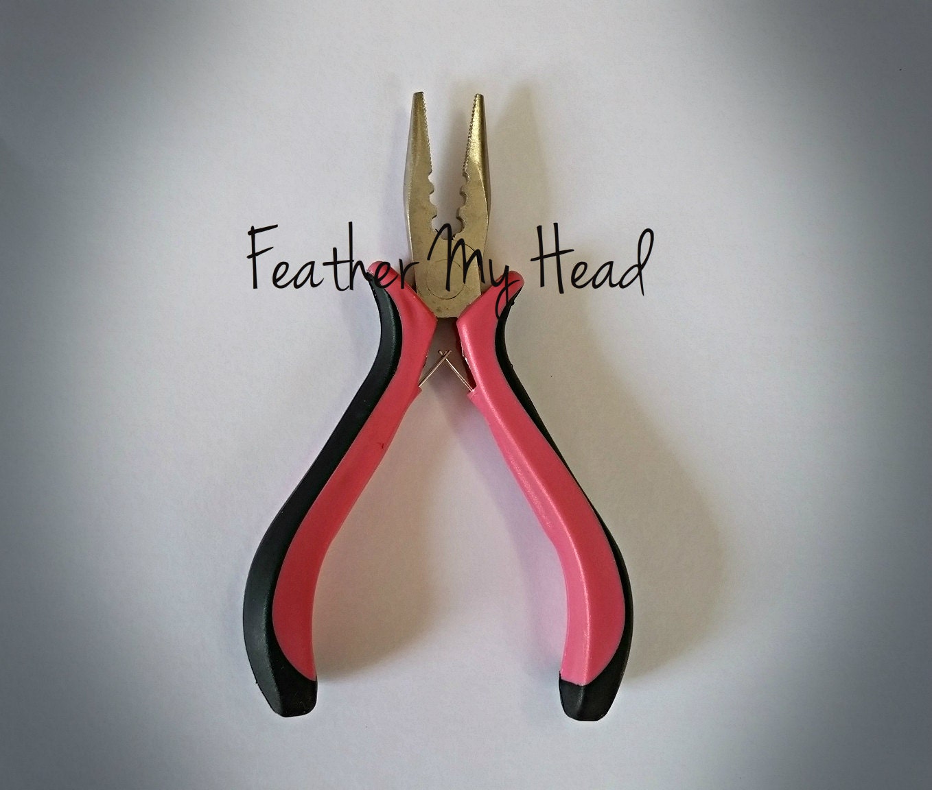 Feder-Haar-Und Haarverlängerungs-Tri Opener-Zange Klemm - Und Entfernungswerkzeug-Rosa Griff Feder-Haar-Und Haarverlängerungs-Tri Opener-Zange Klemm - Und Entfernungswerkzeug-Rosa Griff von Etsy - feathermyhead