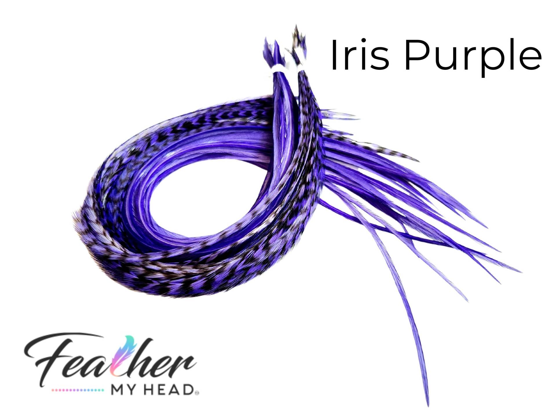Lila Iris Haar-Feder-Verlängerungen. | 1 Feder, Lange Längen Und Haar Feder Kit Erhältlich Lila Iris Haar-Feder-Verlängerungen. | 1 Feder, Lange Längen Und Haar Feder Kit Erhältlich von Etsy - feathermyhead