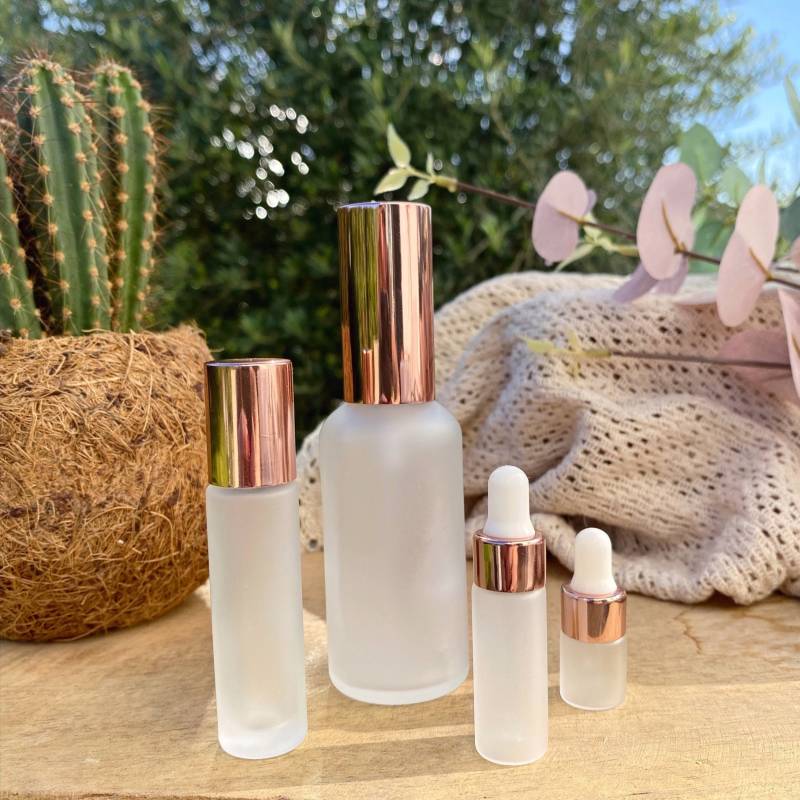 Golden Rose Set I Sprayflasche 50Ml 1 Roll-On-Flasche 10 Ml 2 Pipetten-Flaschen | 3 & 5Ml von Etsy - feelinature