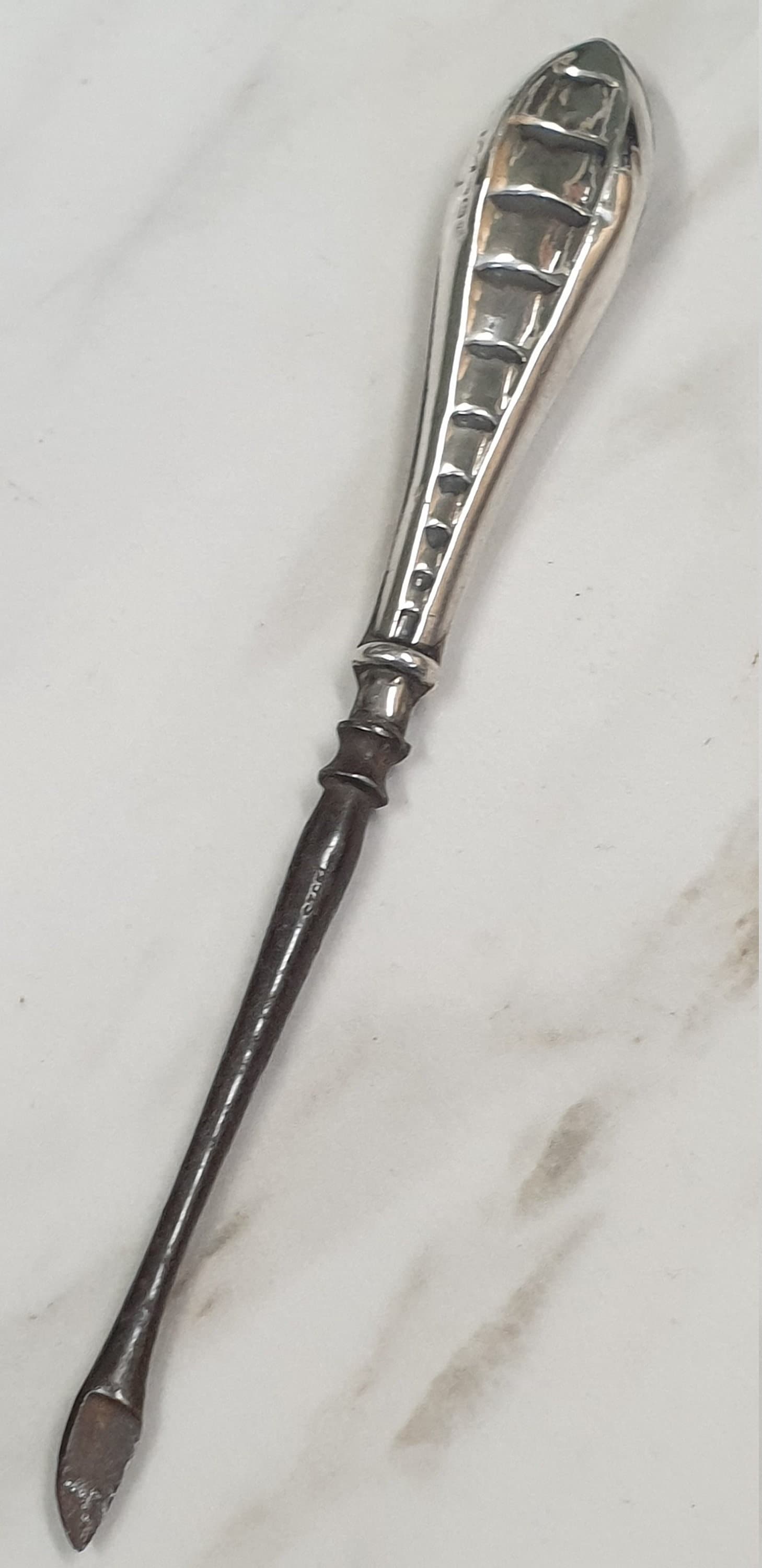 Antikes Birmingham Silber Griff Maniküre Werkzeug von Etsy - fisfinds