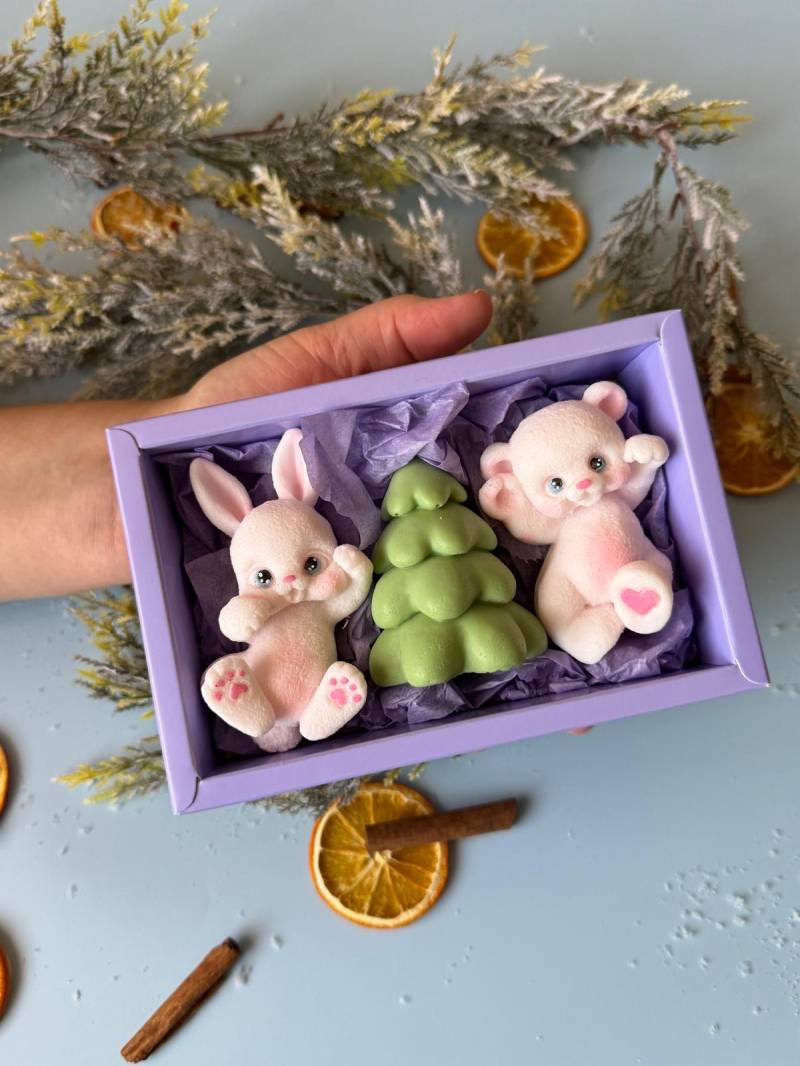 Handgefertigtes Seifentrio - Nikolausgeschenk Wichtelgeschenk Weihnachtsseifenset Handgefertigtes Seifentrio - Nikolausgeschenk Wichtelgeschenk Weihnachtsseifenset von Etsy - flowerpowerbylena