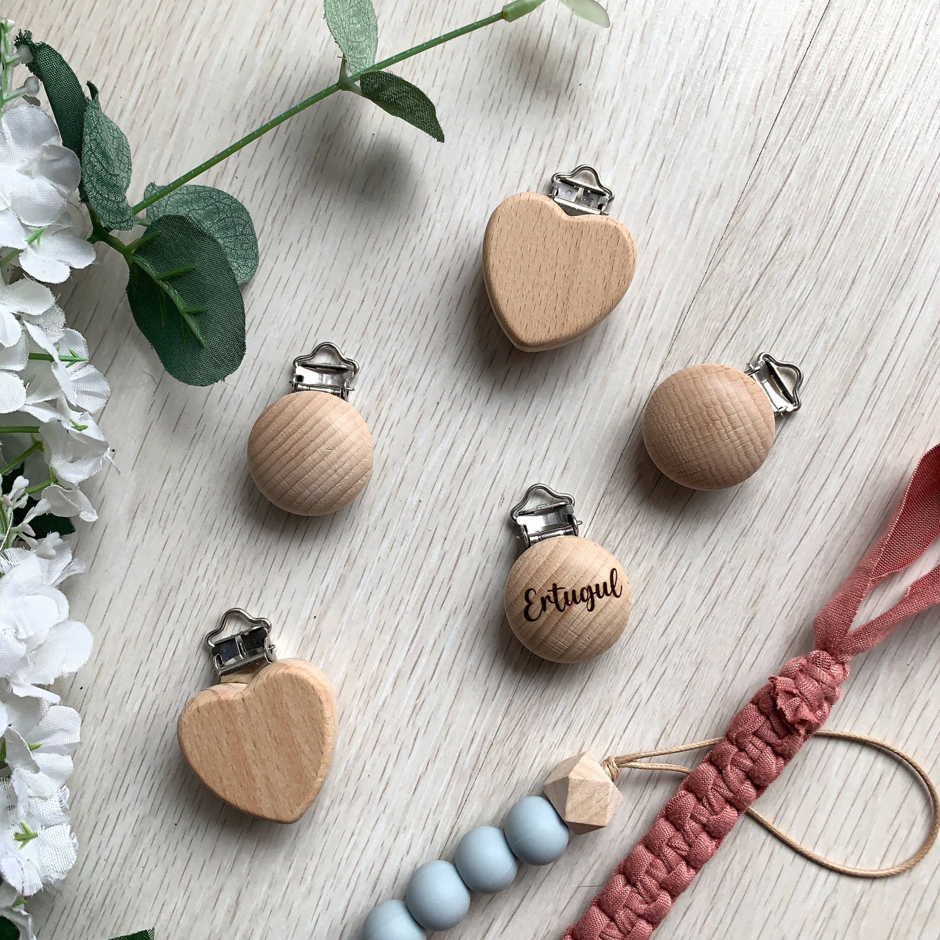 Schnuller Clip Personalisiert Schnuller Clip Personalisiert von Etsy - frauplotterherz