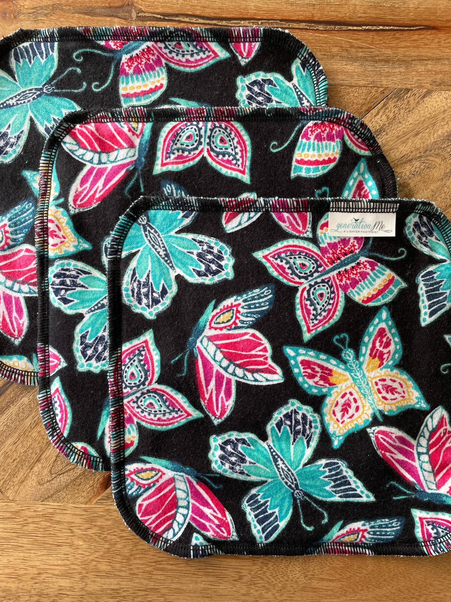 Schmetterling Waschlappen, Küchen - Oder Badezimmer Pastell Schmetterlinge von Etsy - generationMe